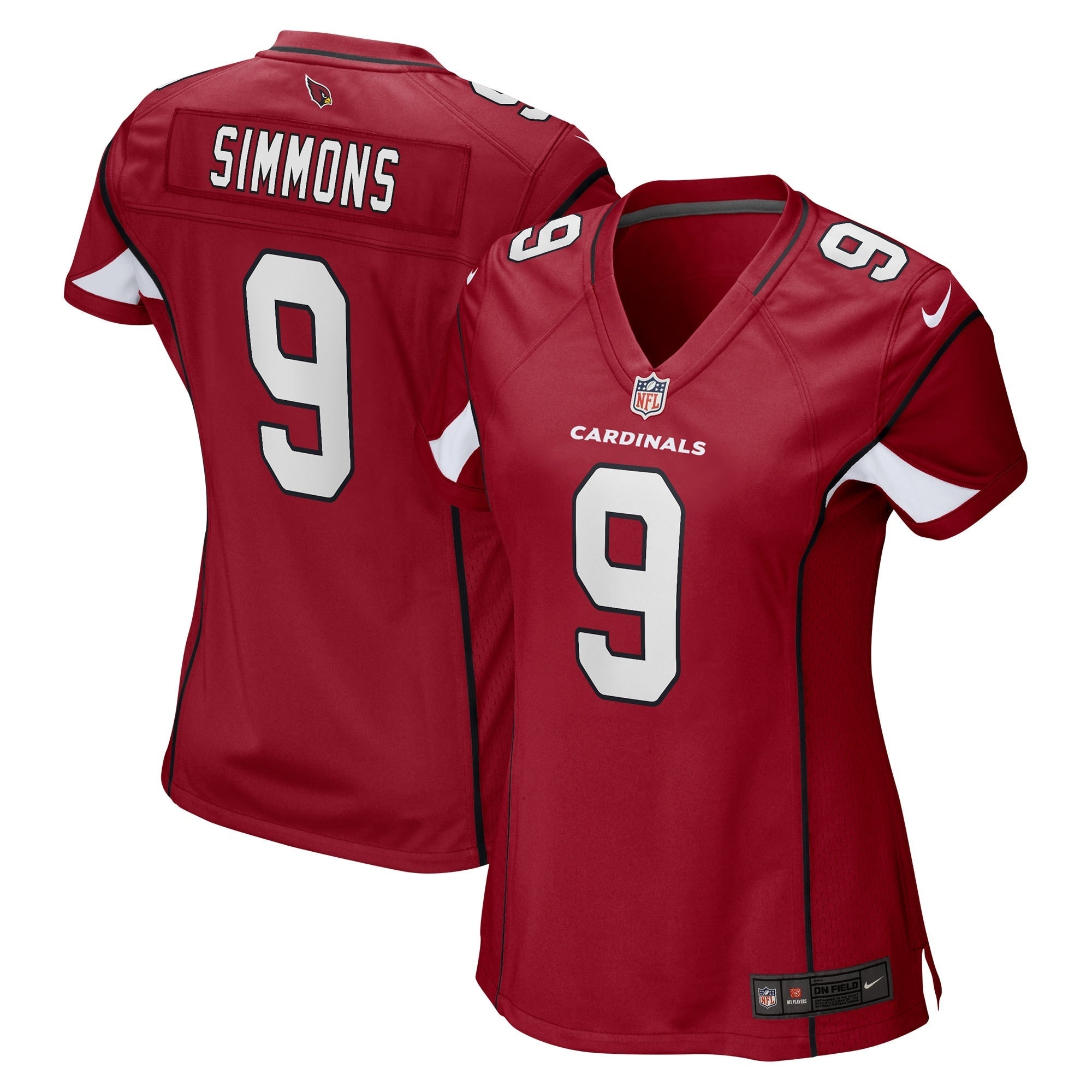 Women's Nike Isaiah Simmons Cardinal Arizona Cardinals Game Player Jersey - vstockx