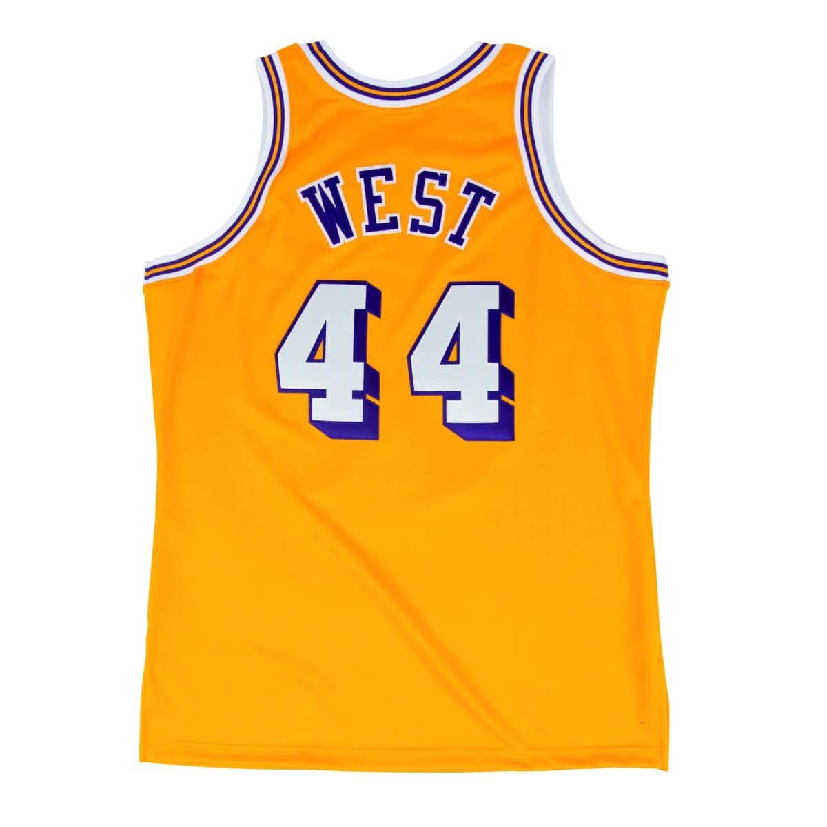 Jerry West 1971 Authentic Jersey Los Angeles Lakers - vstockx