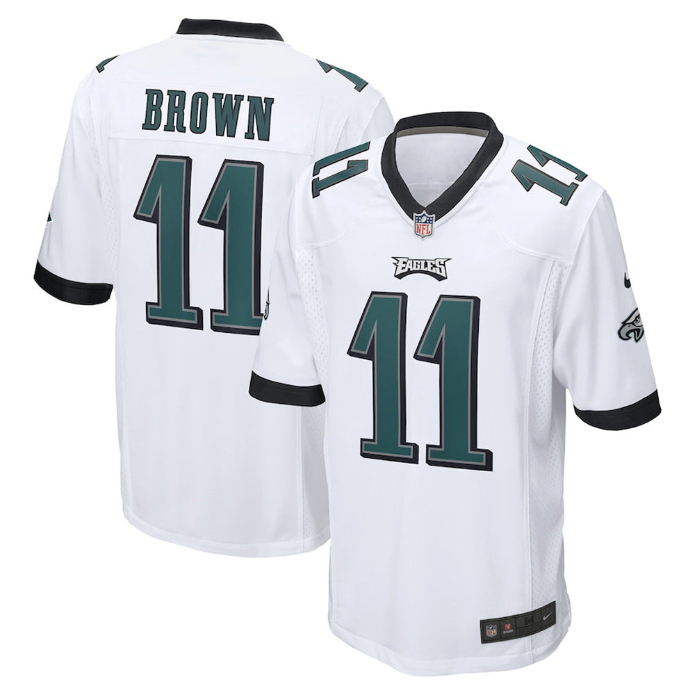 Youth Philadelphia Eagles AJ Brown Game Jersey - White - vstockx
