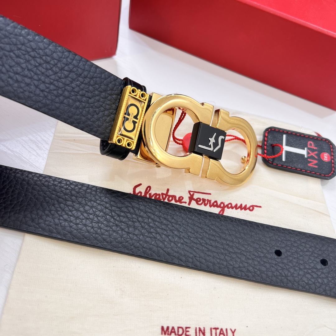 Streetwear Belt Ferragamo 319683 size:3.5cm - vstockx