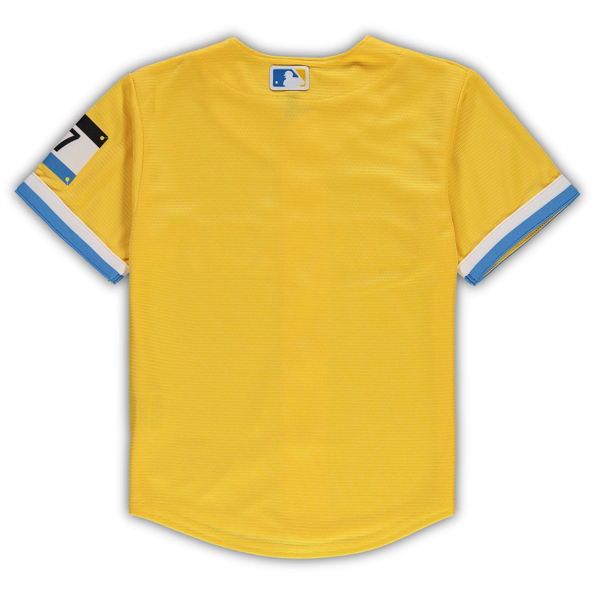 Preschool Nike Gold Boston Red Sox MLB City Connect Replica Team Jersey - vstockx