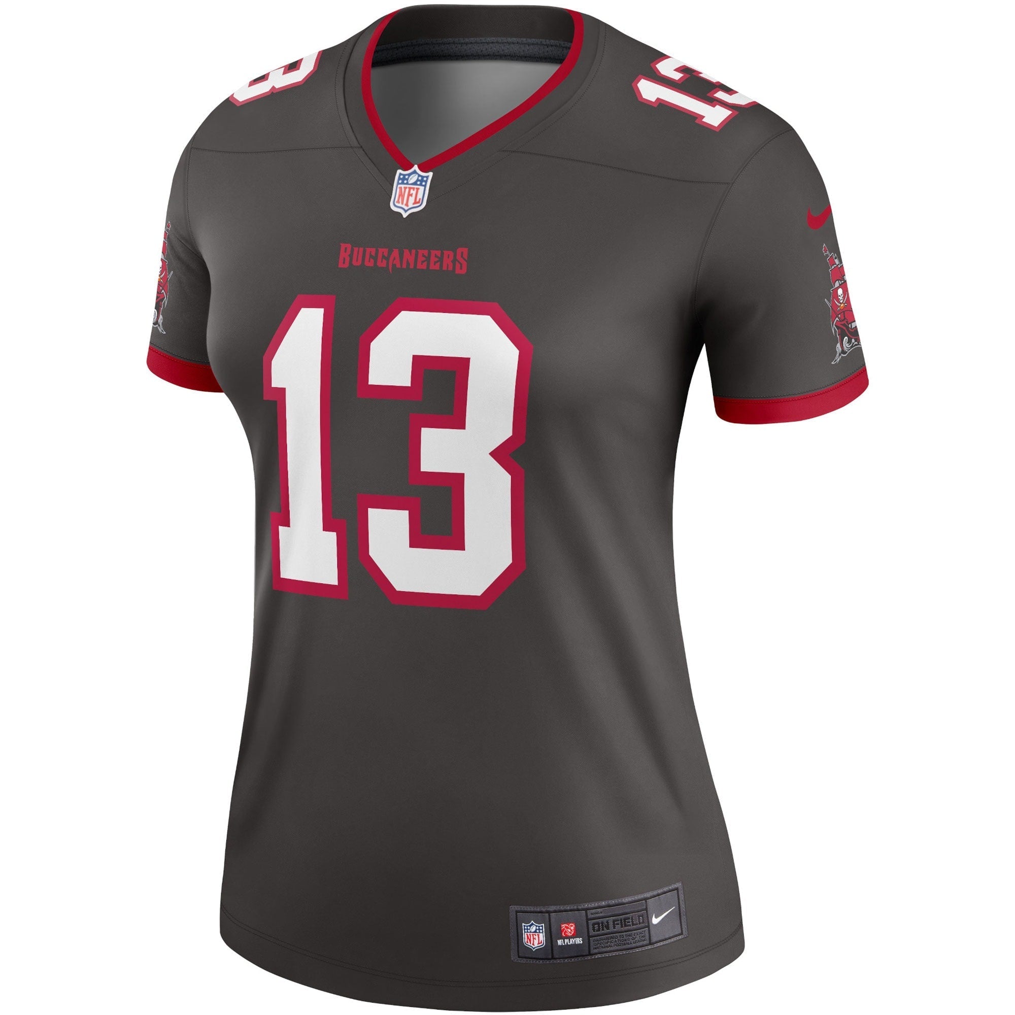 Women's Nike Mike Evans Pewter Tampa Bay Buccaneers Alternate Legend Jersey - vstockx