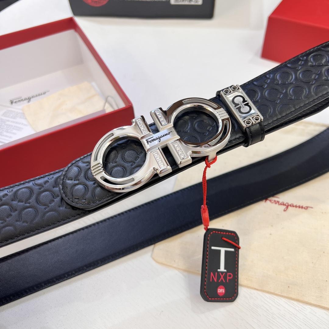 Streetwear Belt Ferragamo 320281 size:3.5cm - vstockx