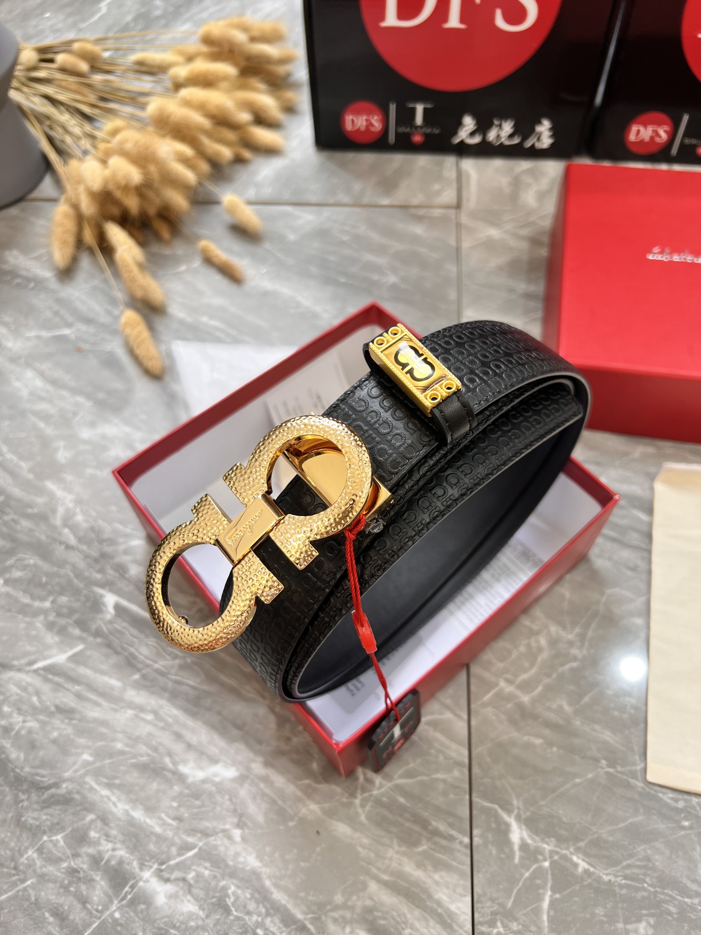 Streetwear Belt Ferragamo 319978 size:3.5cm - vstockx