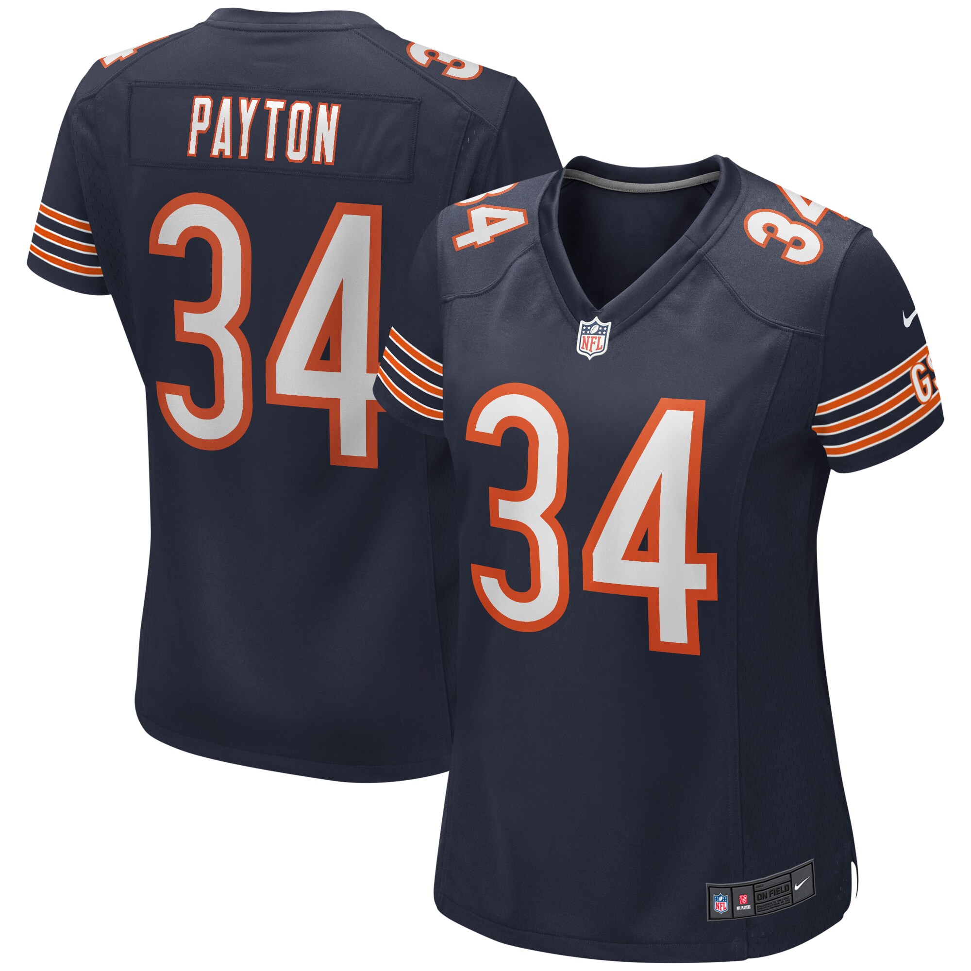 Walter Payton Chicago Bears Nike Women's Game Retired Player Jersey - Navy - vstockx