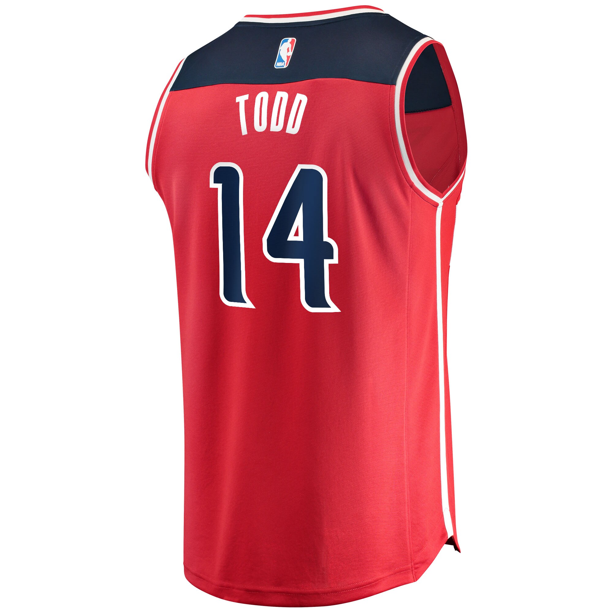 Isaiah Todd Washington Wizards Fanatics Branded 2021/22 Fast Break Replica Jersey - Icon Edition - Red - vstockx