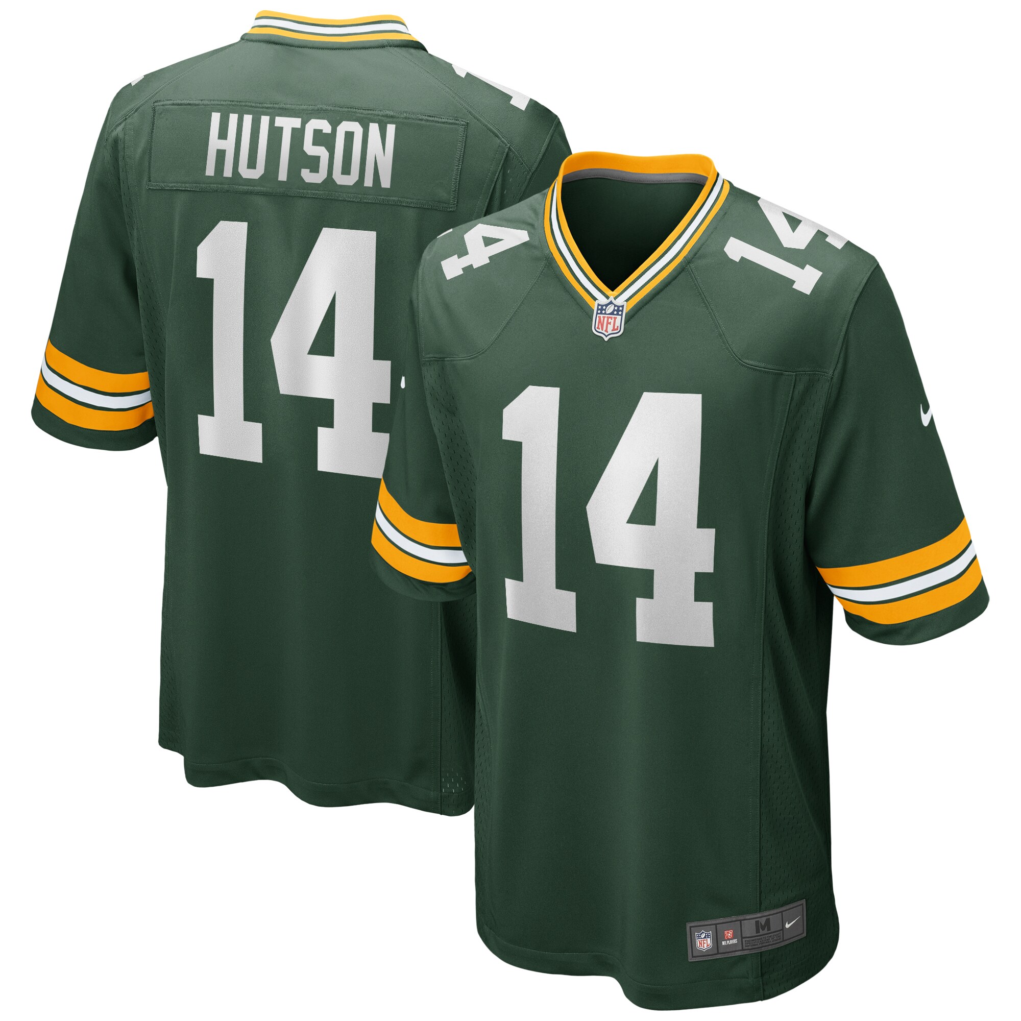 Don Hutson Green Bay Packers Nike Game Retired Player Jersey - Green - vstockx