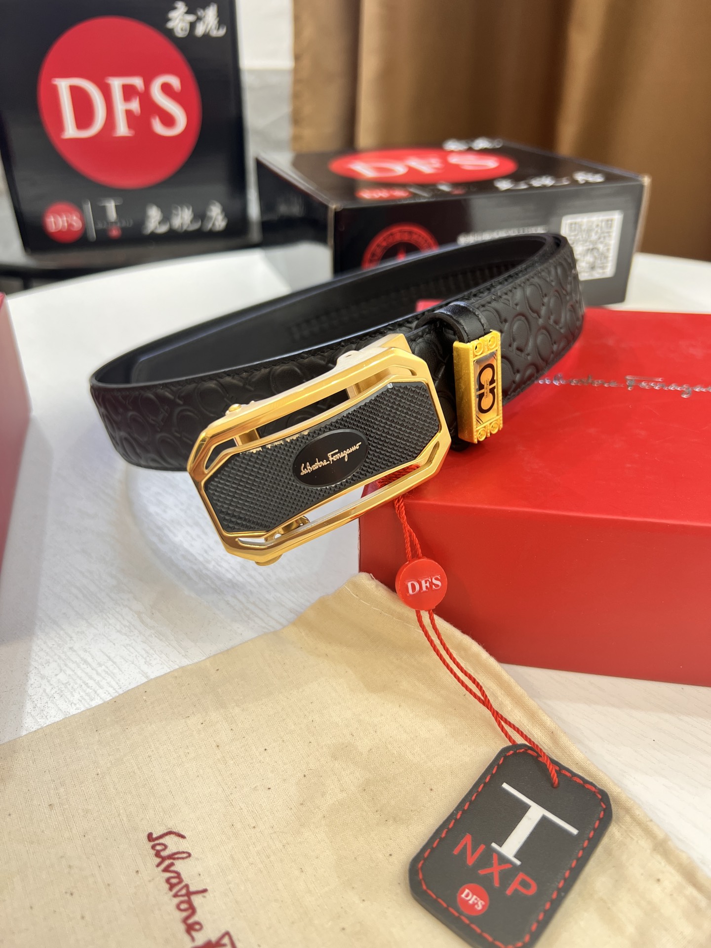 Streetwear Belt Ferragamo 320346 size:3.5cm - vstockx