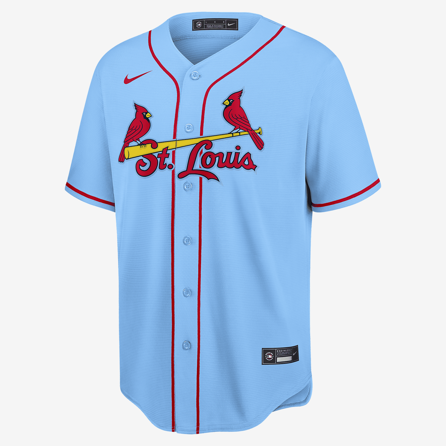 MLB St. Louis Cardinals (Paul Goldschmidt) Men's Replica Baseball Jersey - Sport Blue - vstockx