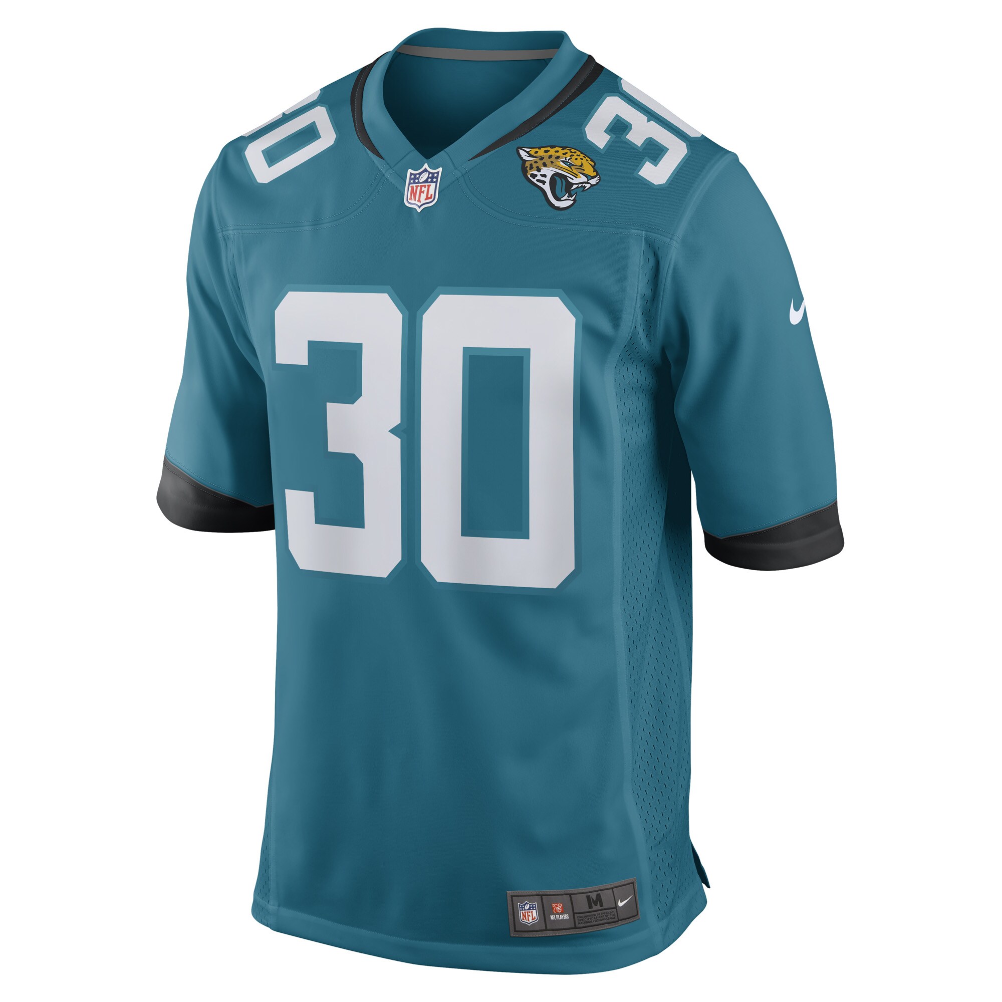 Montaric Brown Jacksonville Jaguars Nike Game Player Jersey - Teal - vstockx