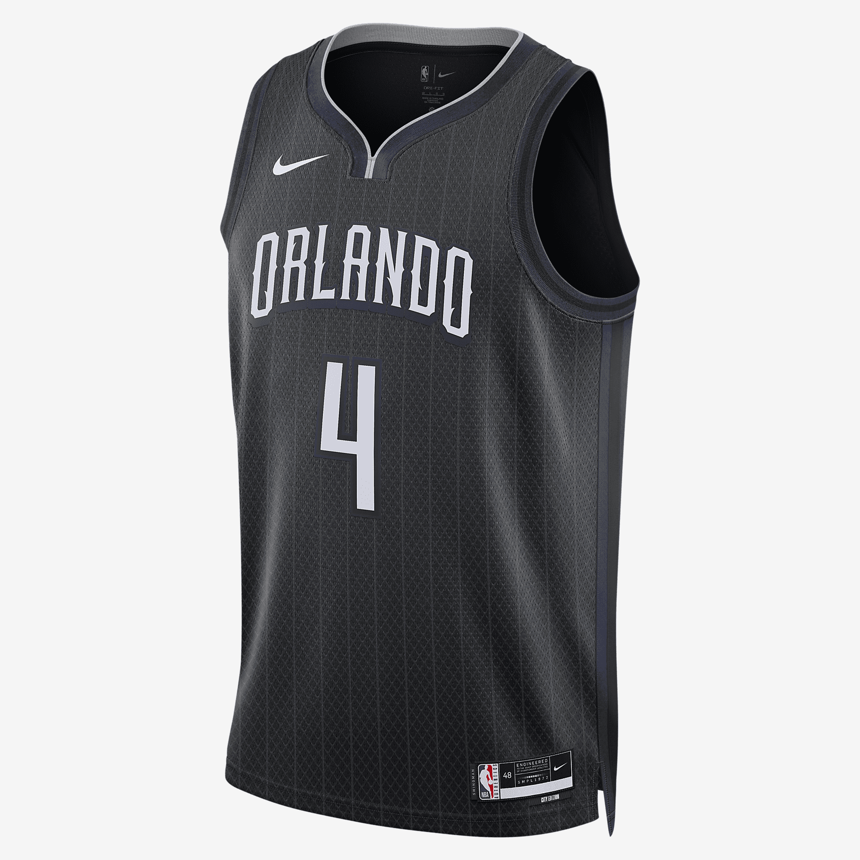 Jalen Suggs Orlando Magic City Edition Nike Dri-FIT NBA Swingman Jersey - Black - vstockx