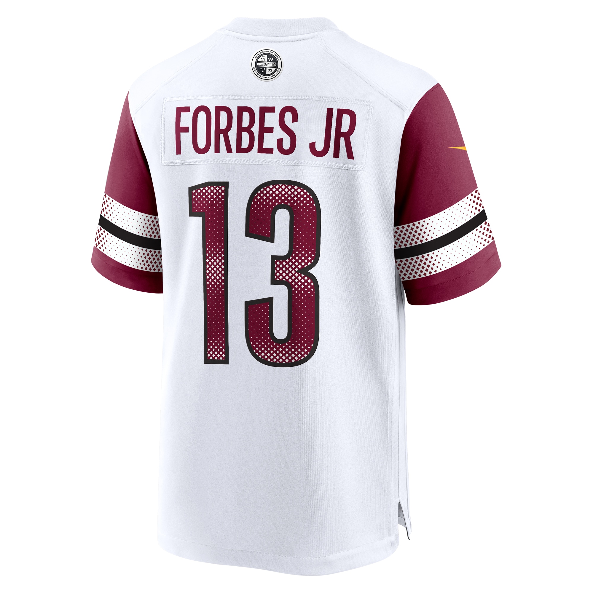 Emmanuel Forbes Jr. Washington Commanders Nike Away Game Jersey - White - vstockx