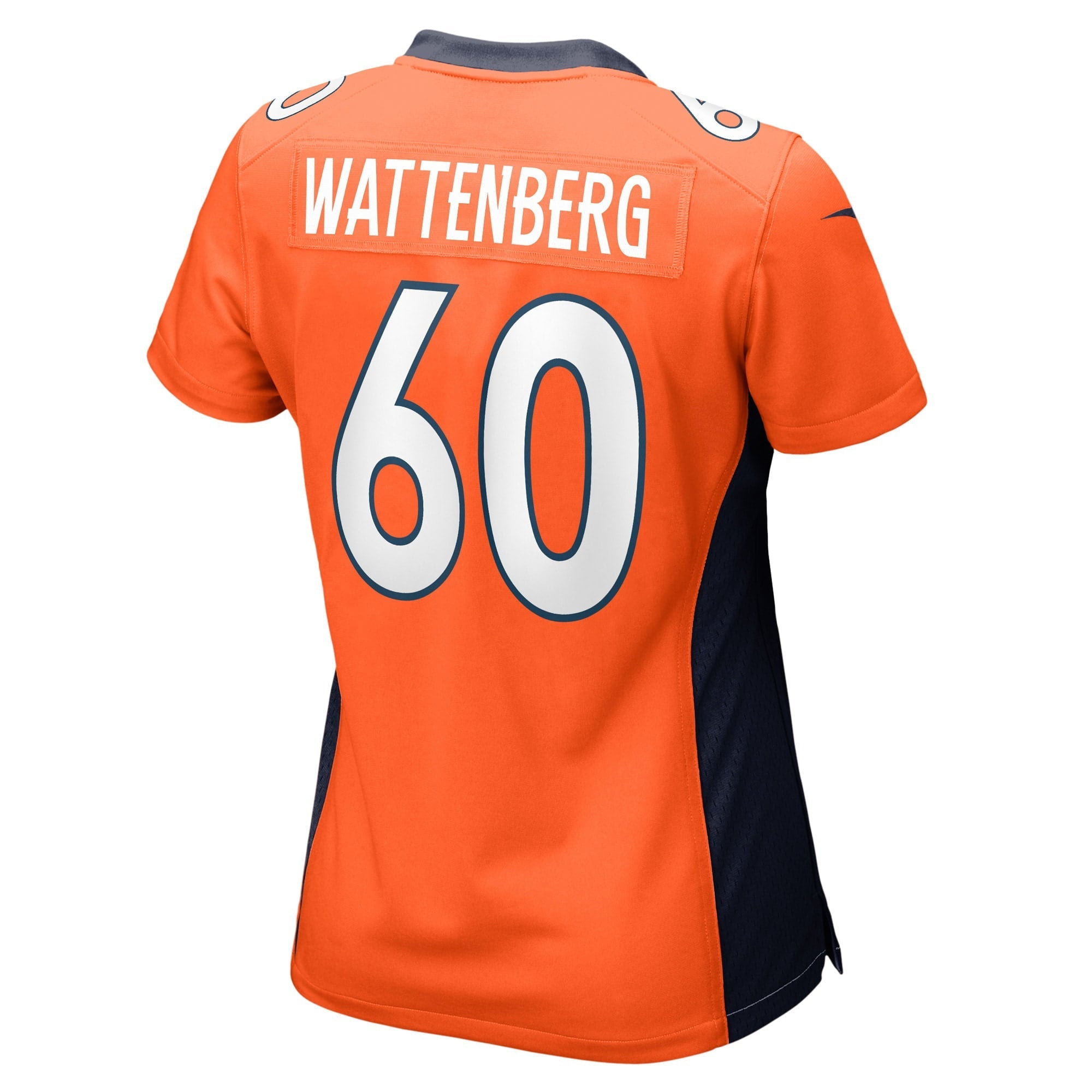 Women's Nike Luke Wattenberg Orange Denver Broncos Game Player Jersey - vstockx