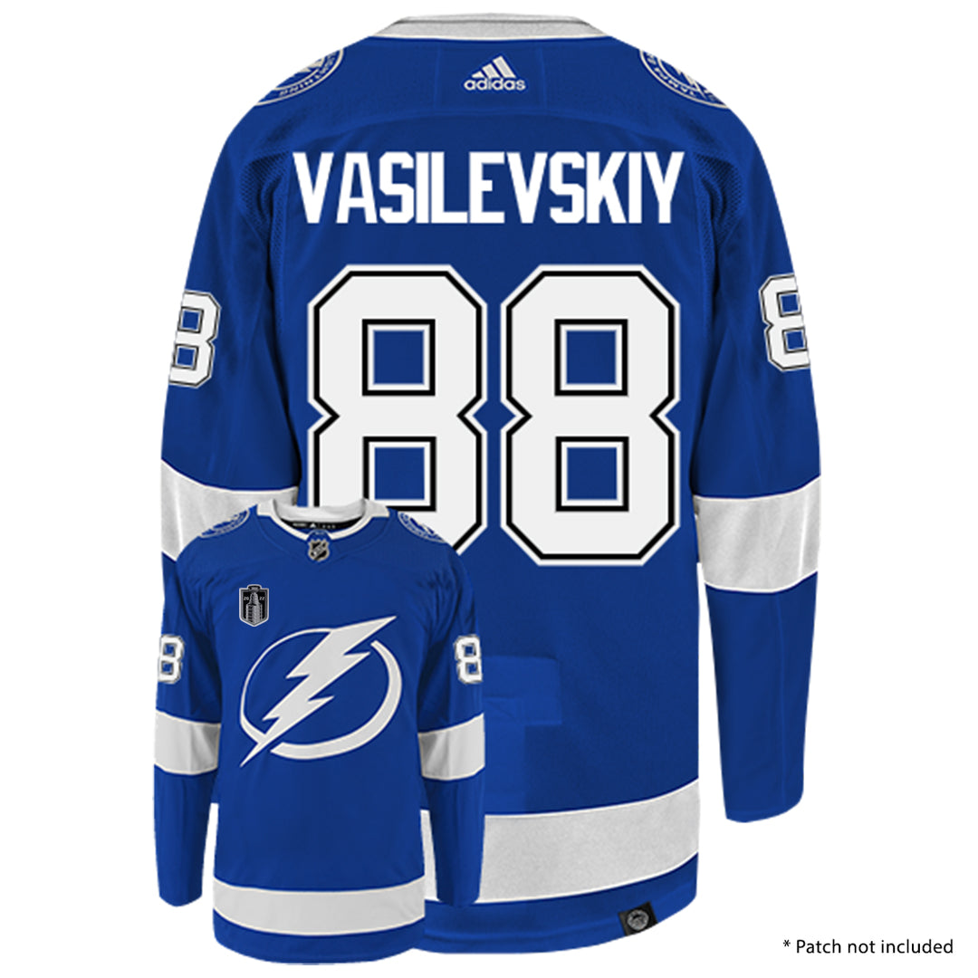 Andrei Vasilevskiy Tampa Bay Lightning Adidas Primegreen Authentic NHL Hockey Jersey - vstockx