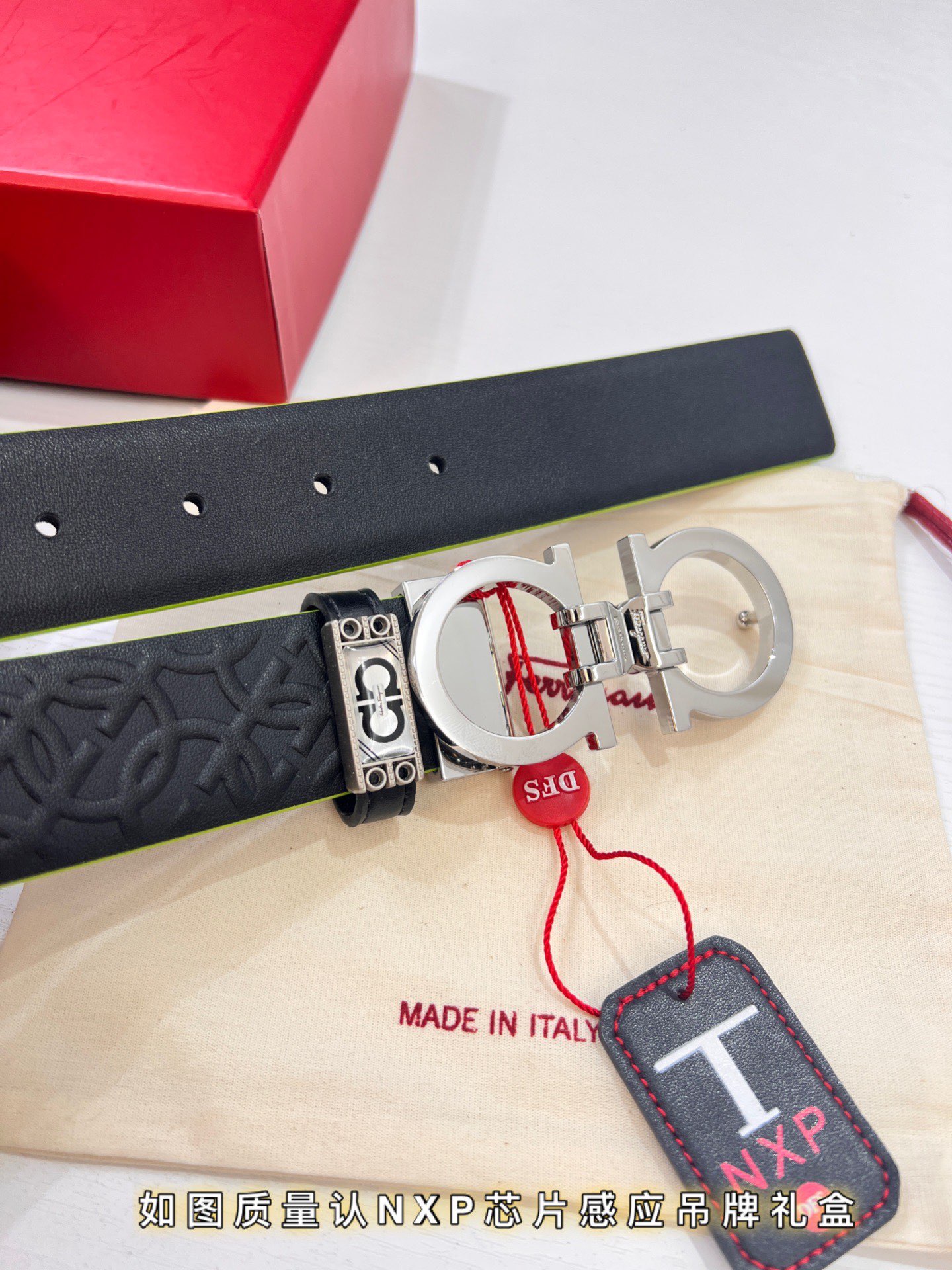 Streetwear Belt Ferragamo 319723 size:3.5cm - vstockx