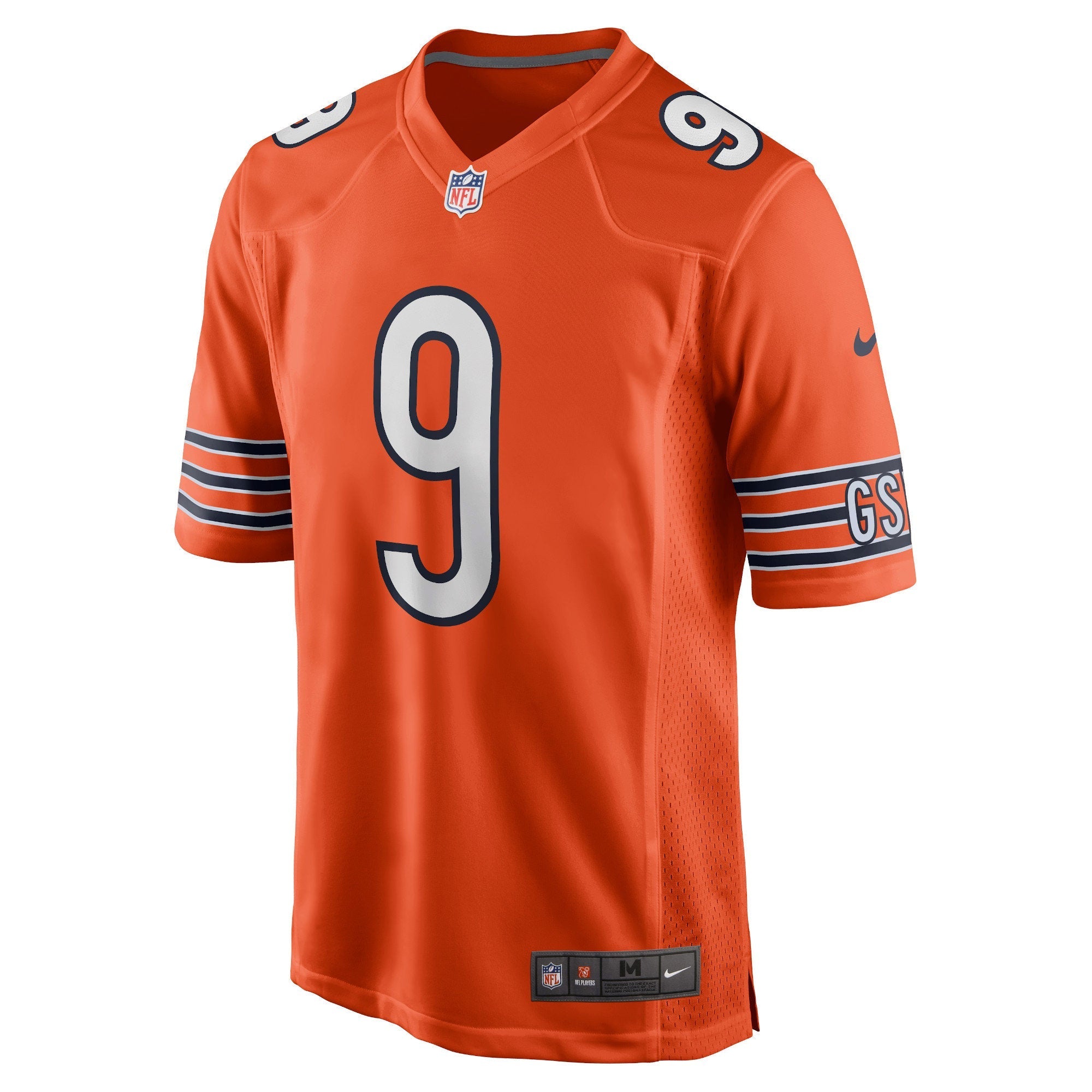 Men's Nike Nick Foles Orange Chicago Bears Game Jersey - vstockx
