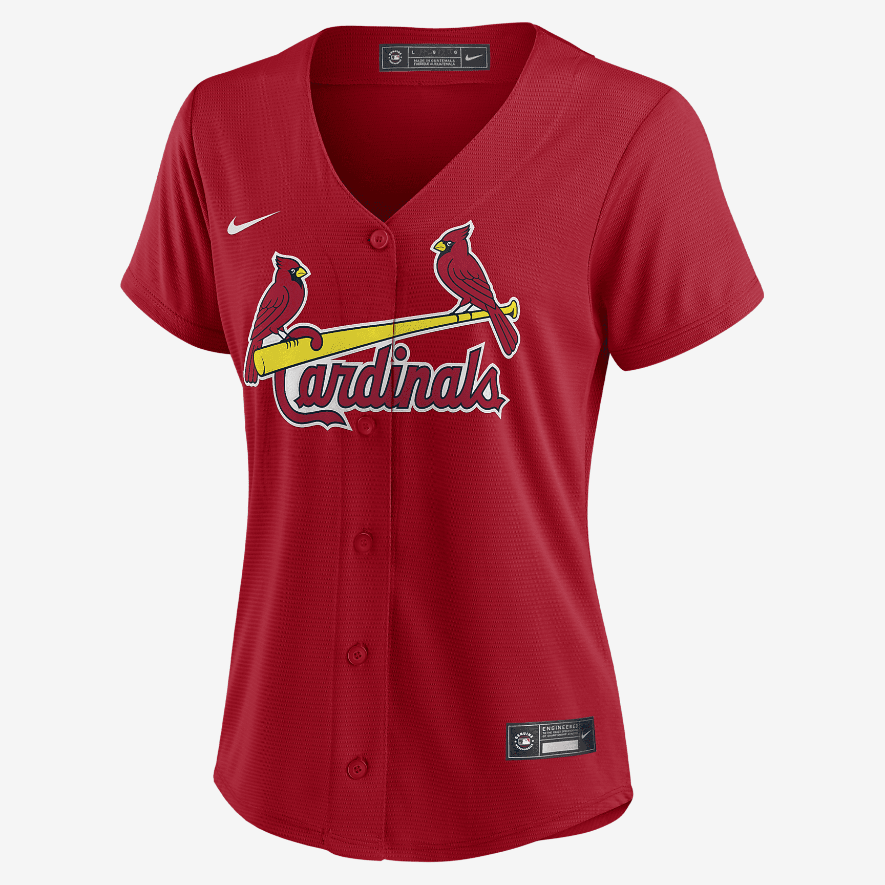 MLB St. Louis Cardinals Women's Replica Baseball Jersey - Red - vstockx