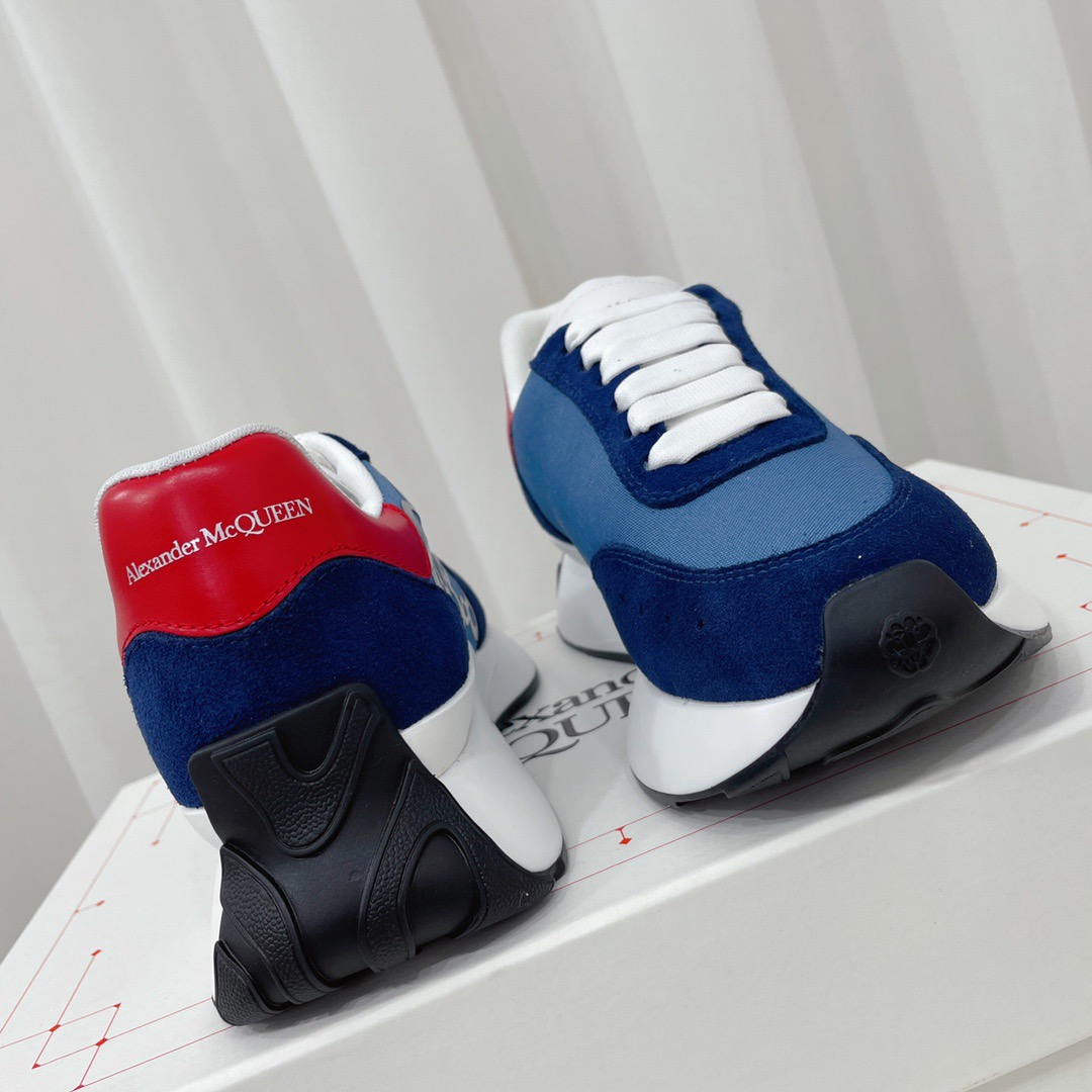 Alexande McQueen Breathable Mesh Sand Inside 4.5cm Size 35-40 - vstockx