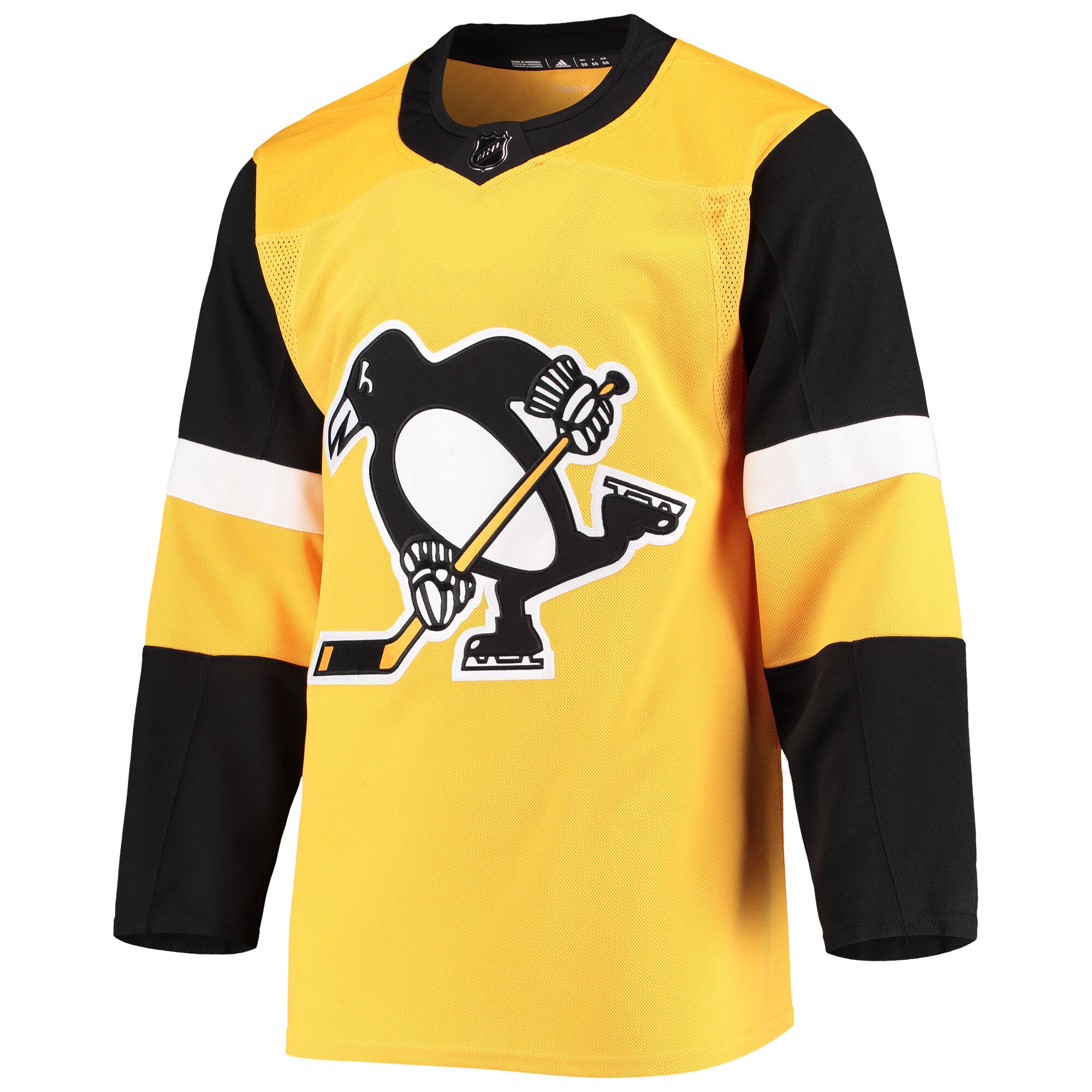 Pittsburgh Penguins adidas Alternate Authentic Team Jersey - Gold - vstockx