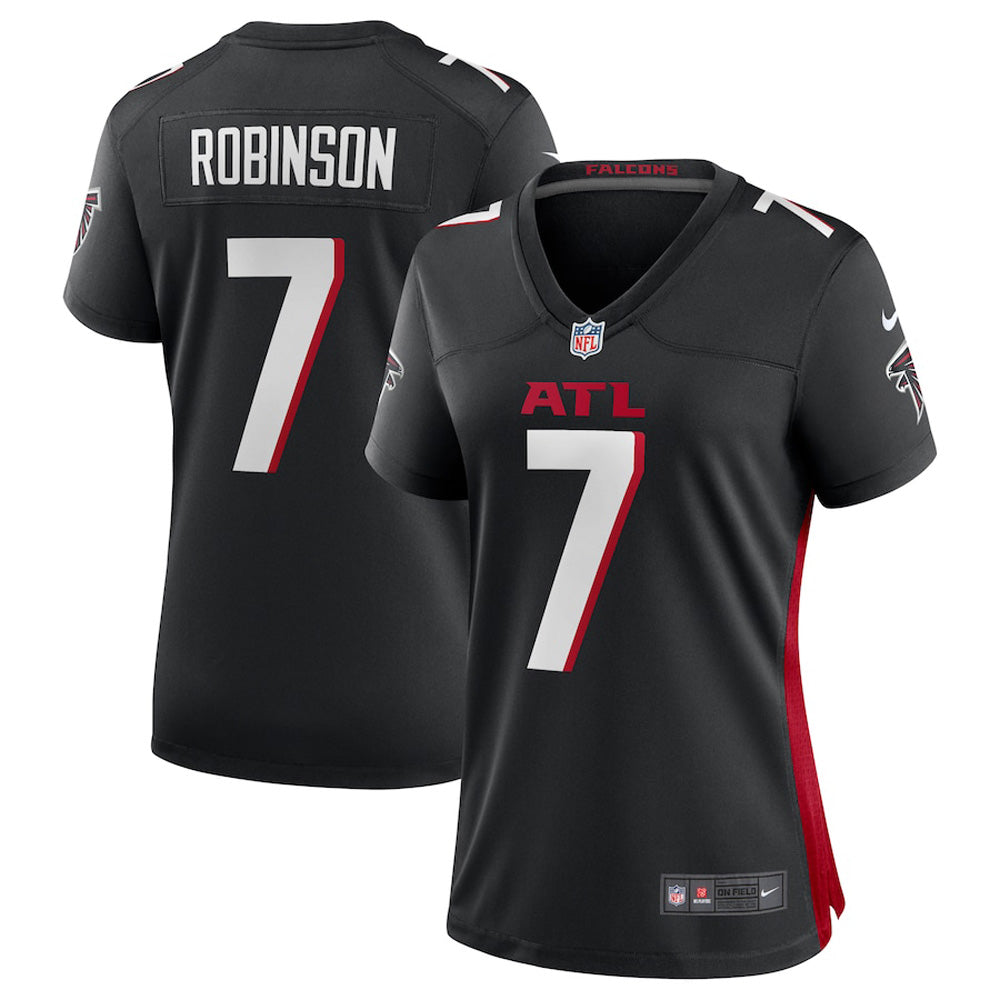 Women's Atlanta Falcons Bijan Robinson Game Jersey - Black - vstockx