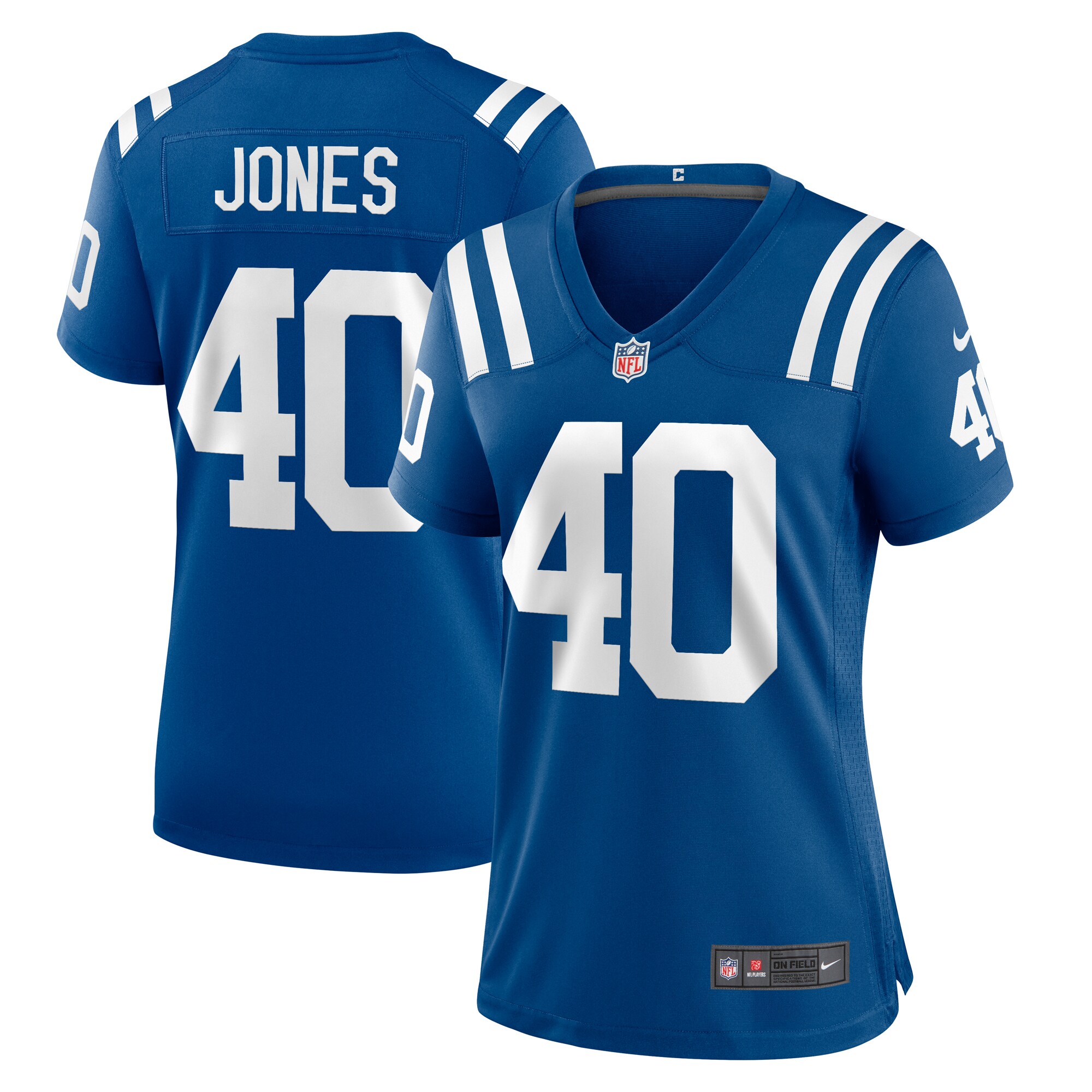 Jaylon Jones Indianapolis Colts Nike Women's Team Game Jersey - Royal - vstockx