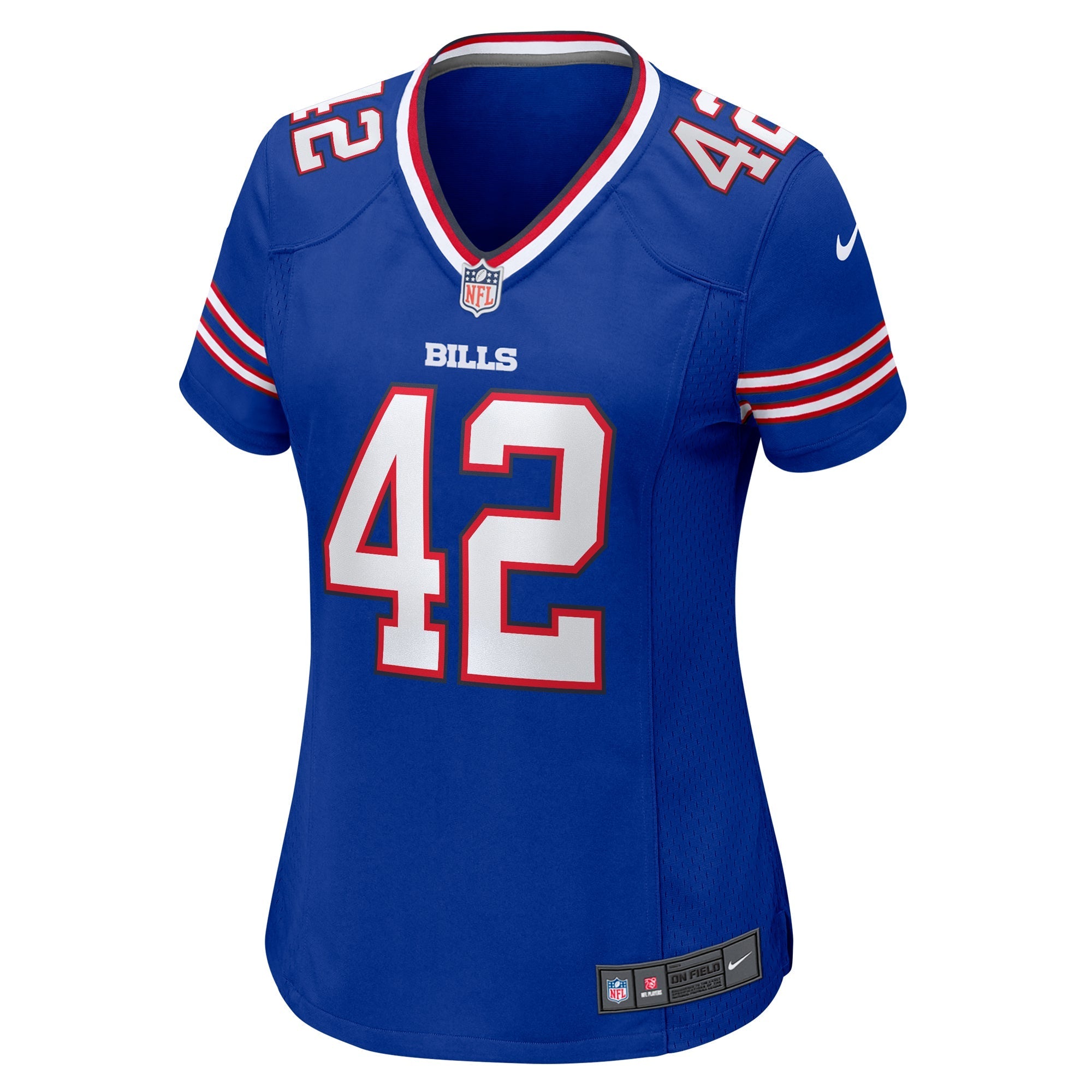 Women's Nike Dorian Williams Royal Buffalo Bills Home Game Jersey - vstockx