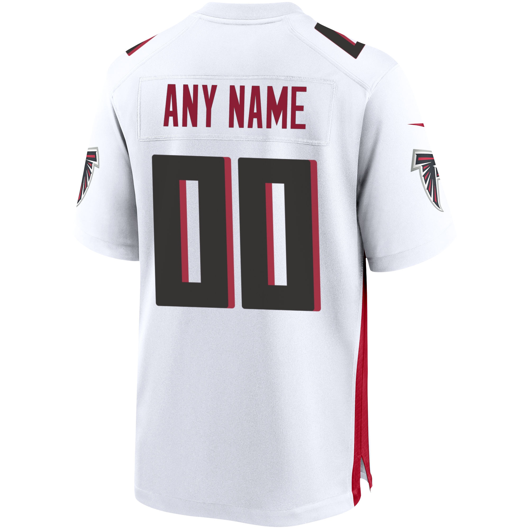 Atlanta Falcons Nike Custom Game Jersey - White - vstockx