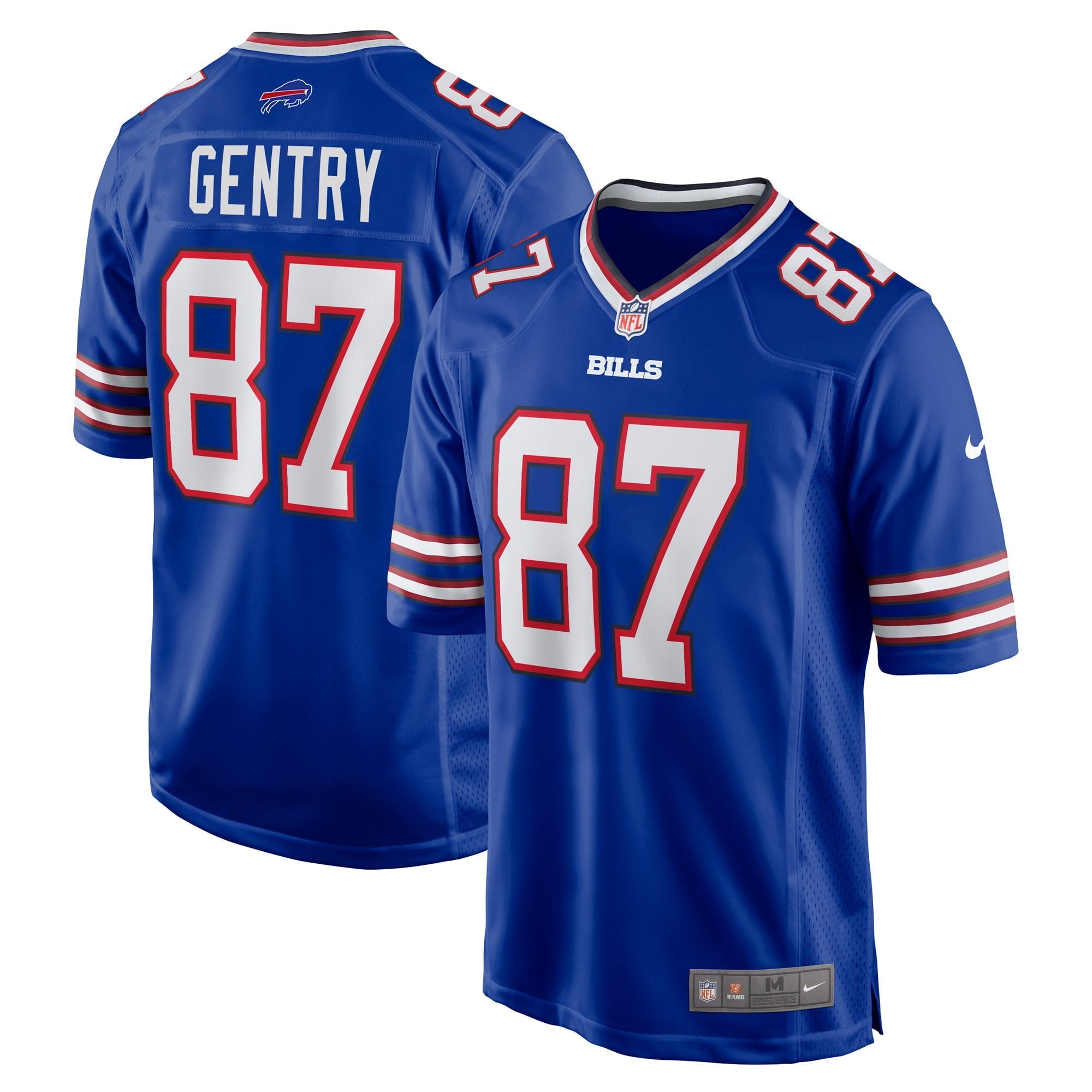 Men's Nike Tanner Gentry Royal Buffalo Bills Game Jersey - vstockx