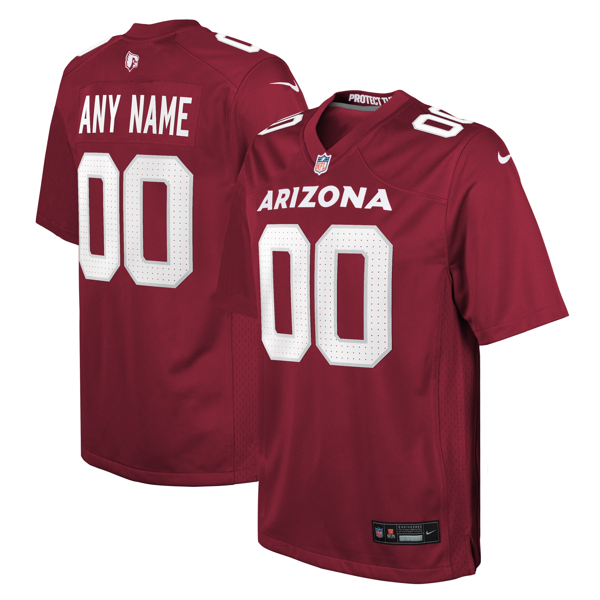 Arizona Cardinals Nike Youth Custom Game Jersey - Cardinal - vstockx
