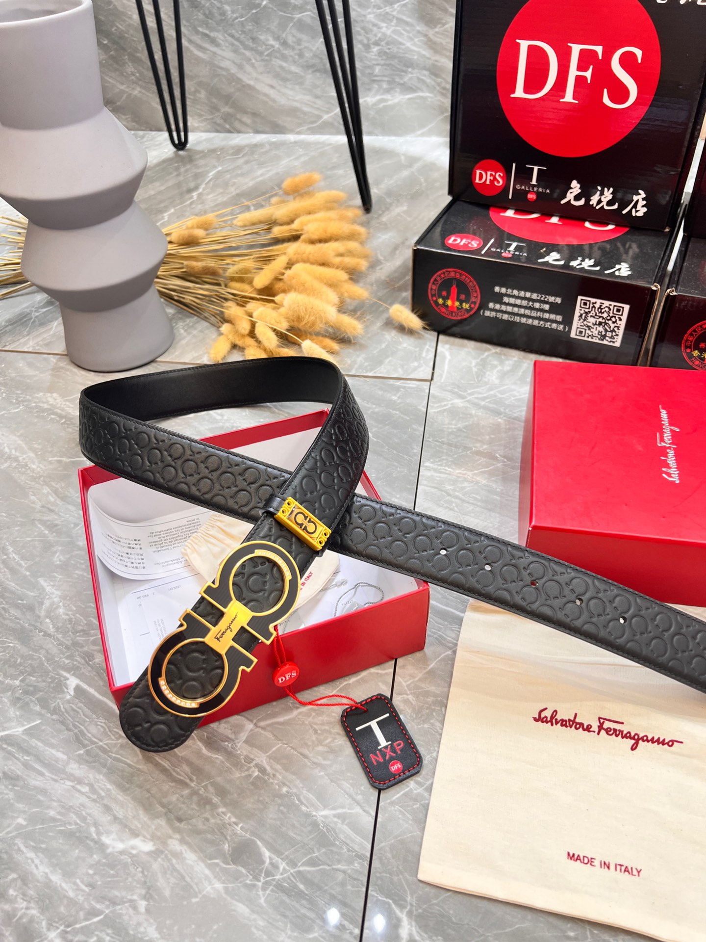 Streetwear Belt Ferragamo 320007 size:3.5cm - vstockx