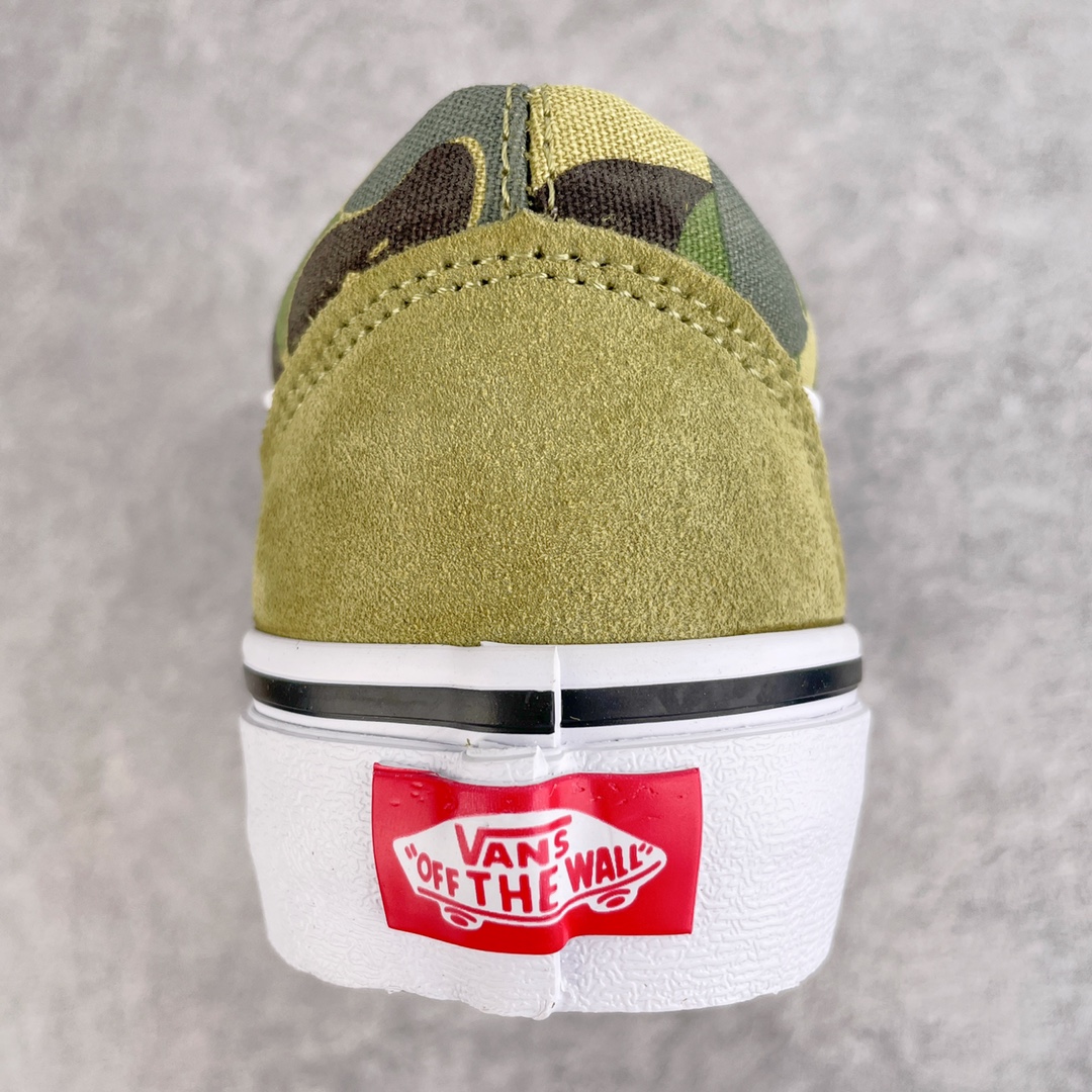 Vans Old Skool 36 DX Bape Green ABC Camo - vstockx