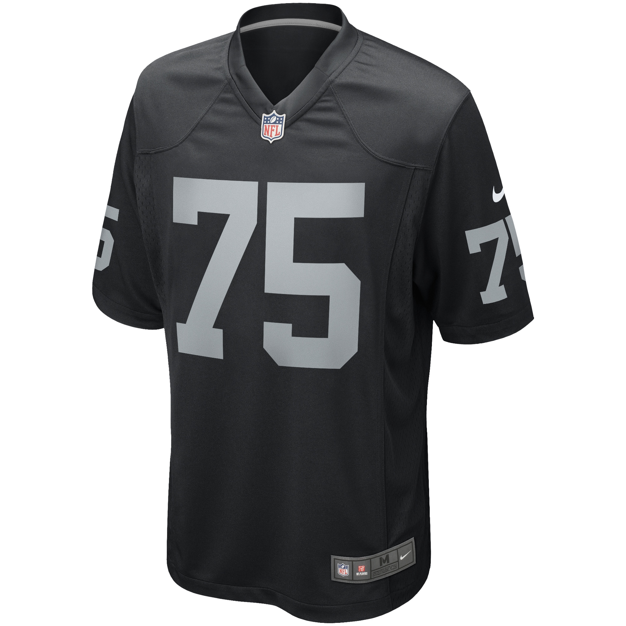 Howie Long Las Vegas Raiders Nike Game Retired Player Jersey - Black - vstockx
