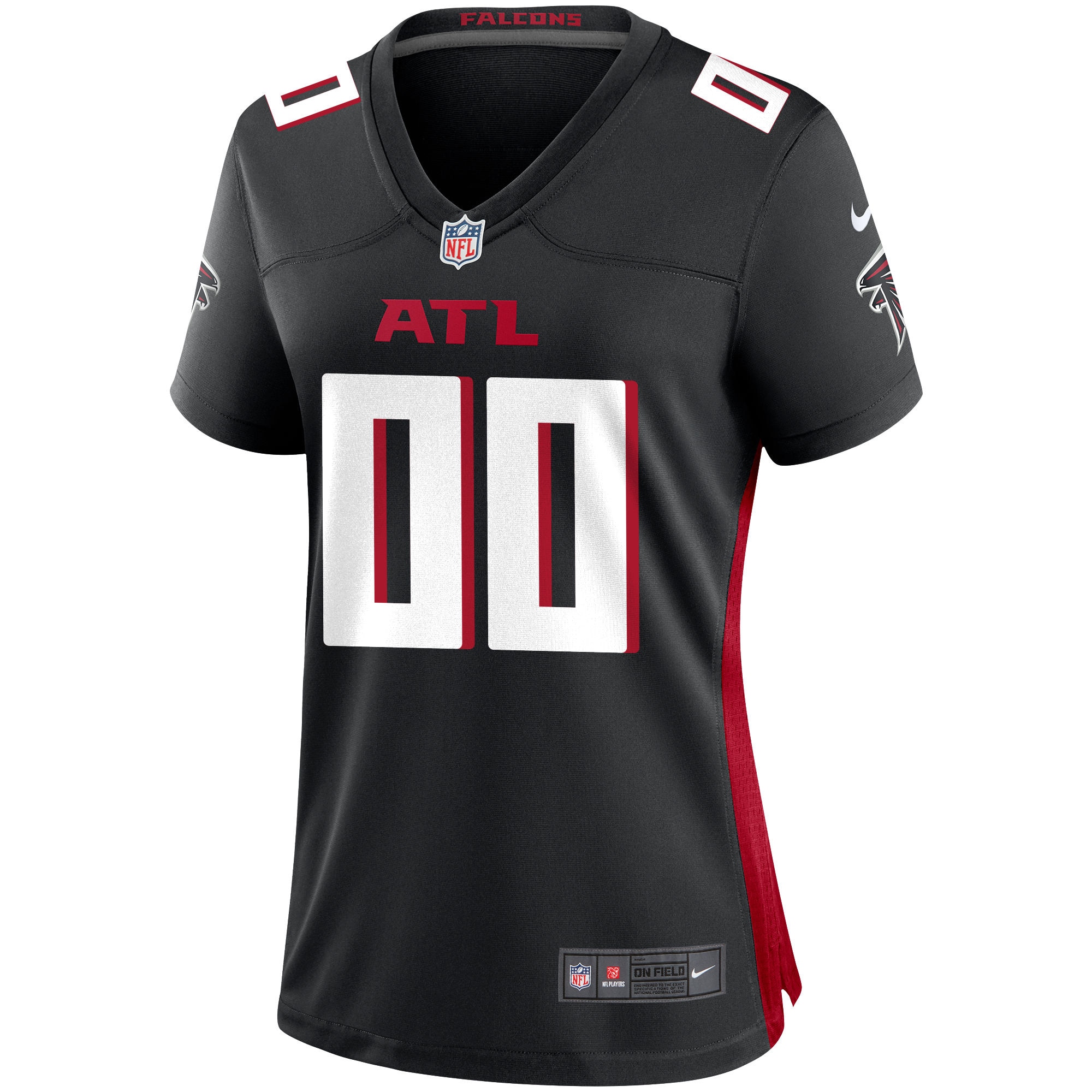 Nike Atlanta Falcons Women's Custom Game Jersey - Black - vstockx