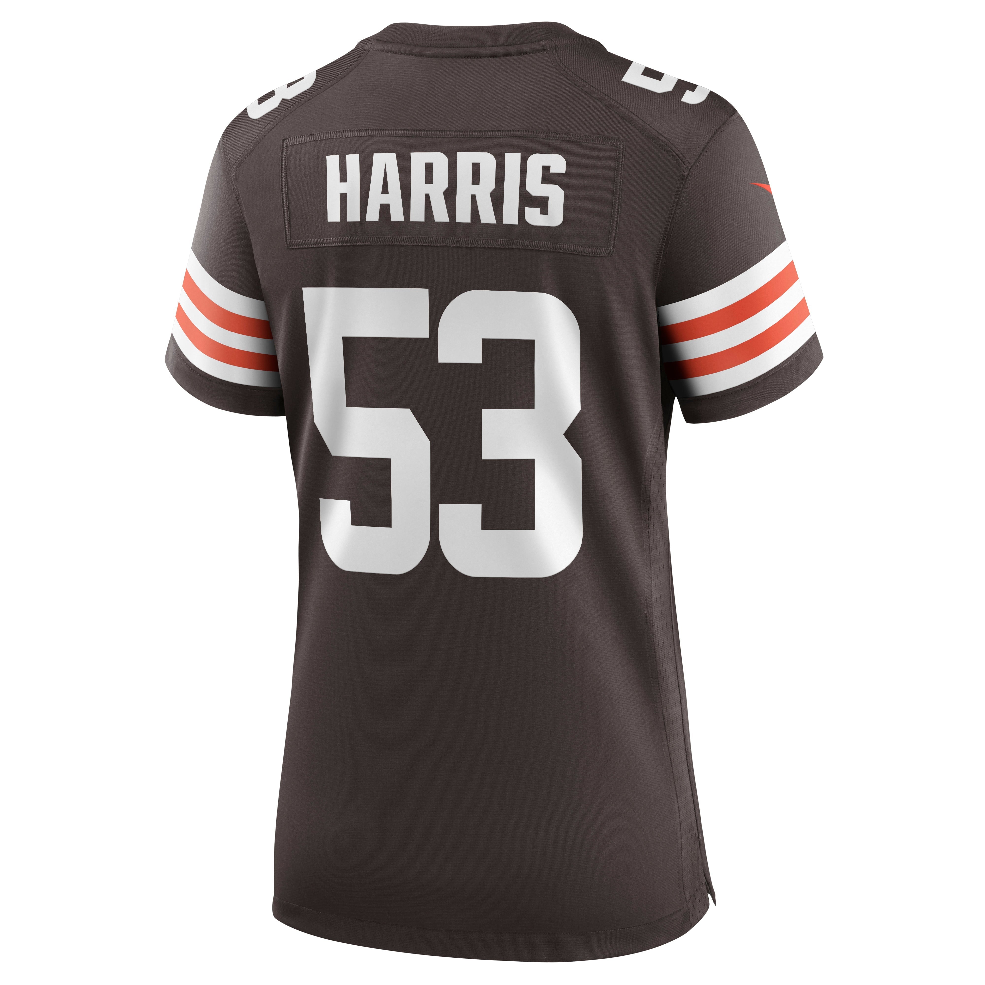 Women's Nike Nick Harris Brown Cleveland Browns Game Jersey - vstockx