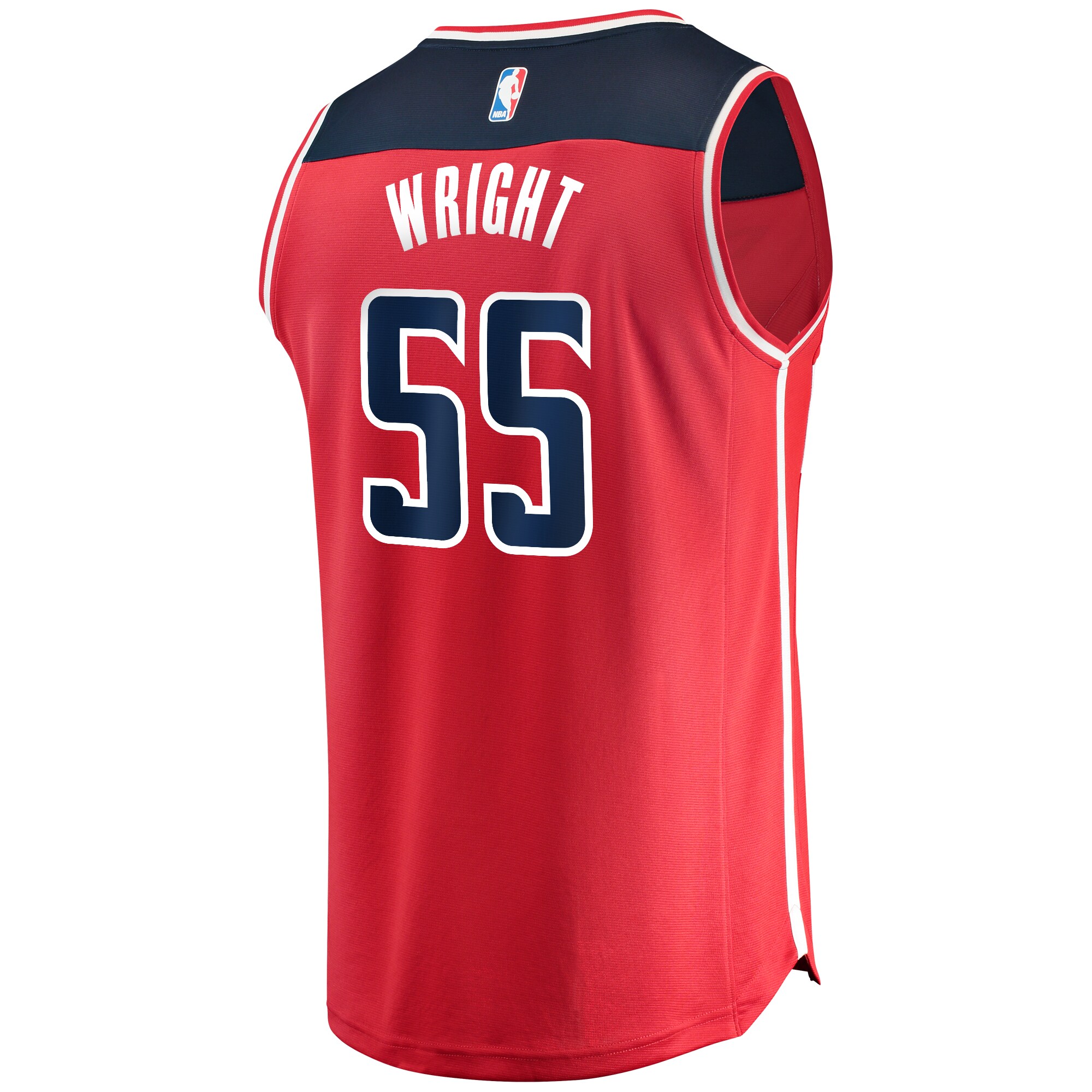 Delon Wright Washington Wizards Fanatics Branded Fast Break Replica Jersey - Icon Edition - Red - vstockx