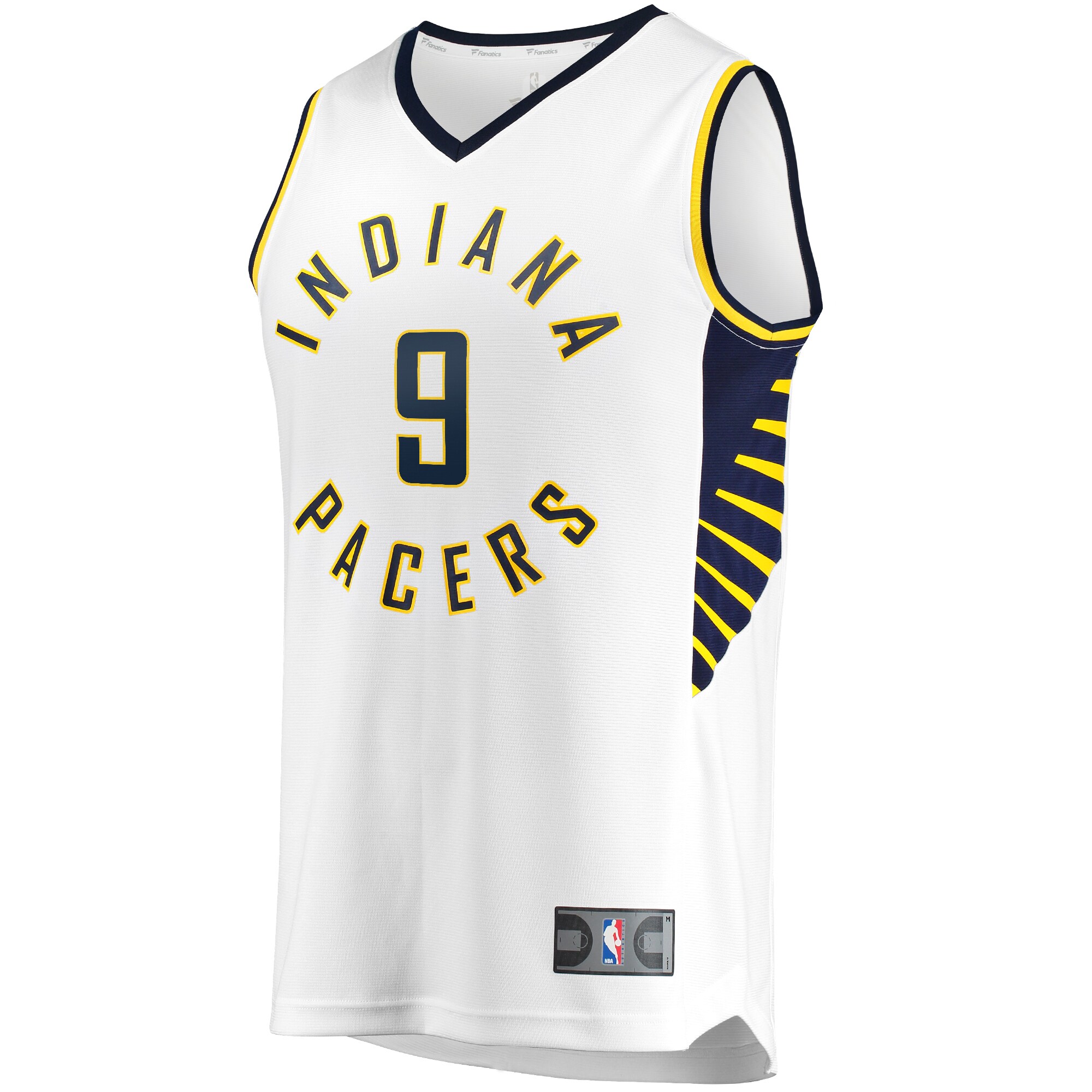 T.J. McConnell Indiana Pacers Fanatics Branded Fast Break Player Replica Jersey - Association Edition - White - vstockx