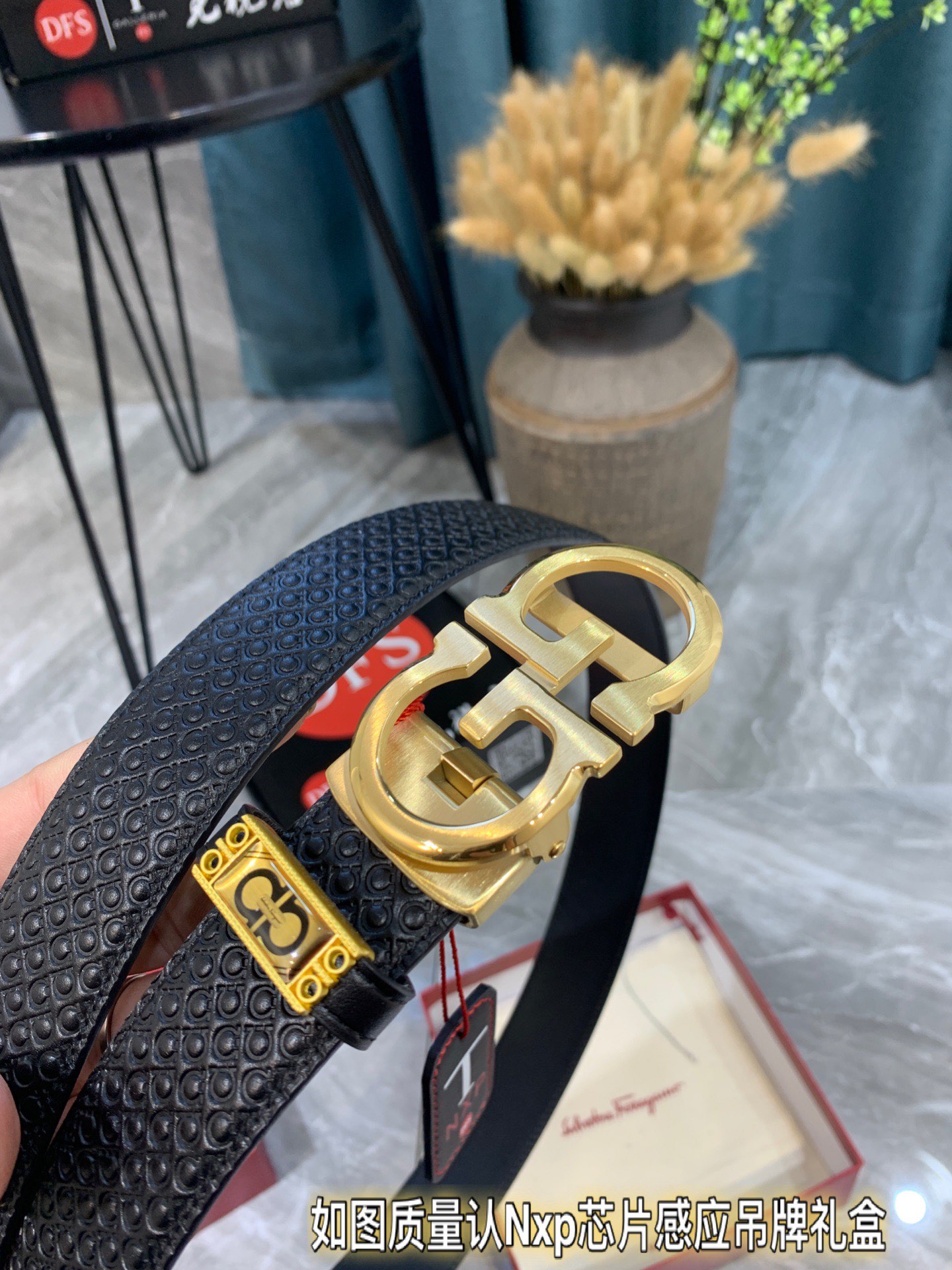 Streetwear Belt Ferragamo 319365 size:3.5cm - vstockx