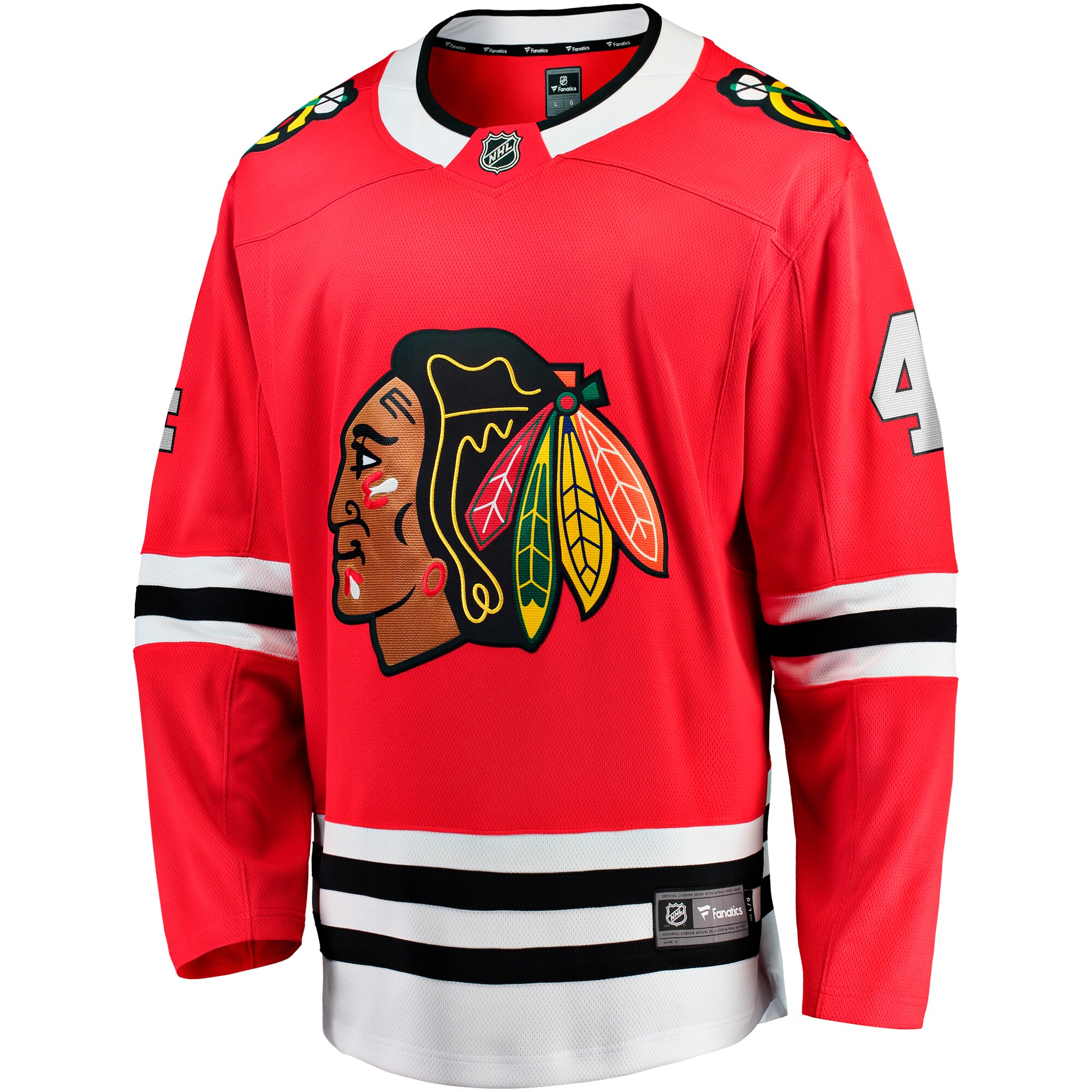 Seth Jones Chicago Blackhawks Fanatics Branded Home Breakaway Player Jersey - Red - vstockx