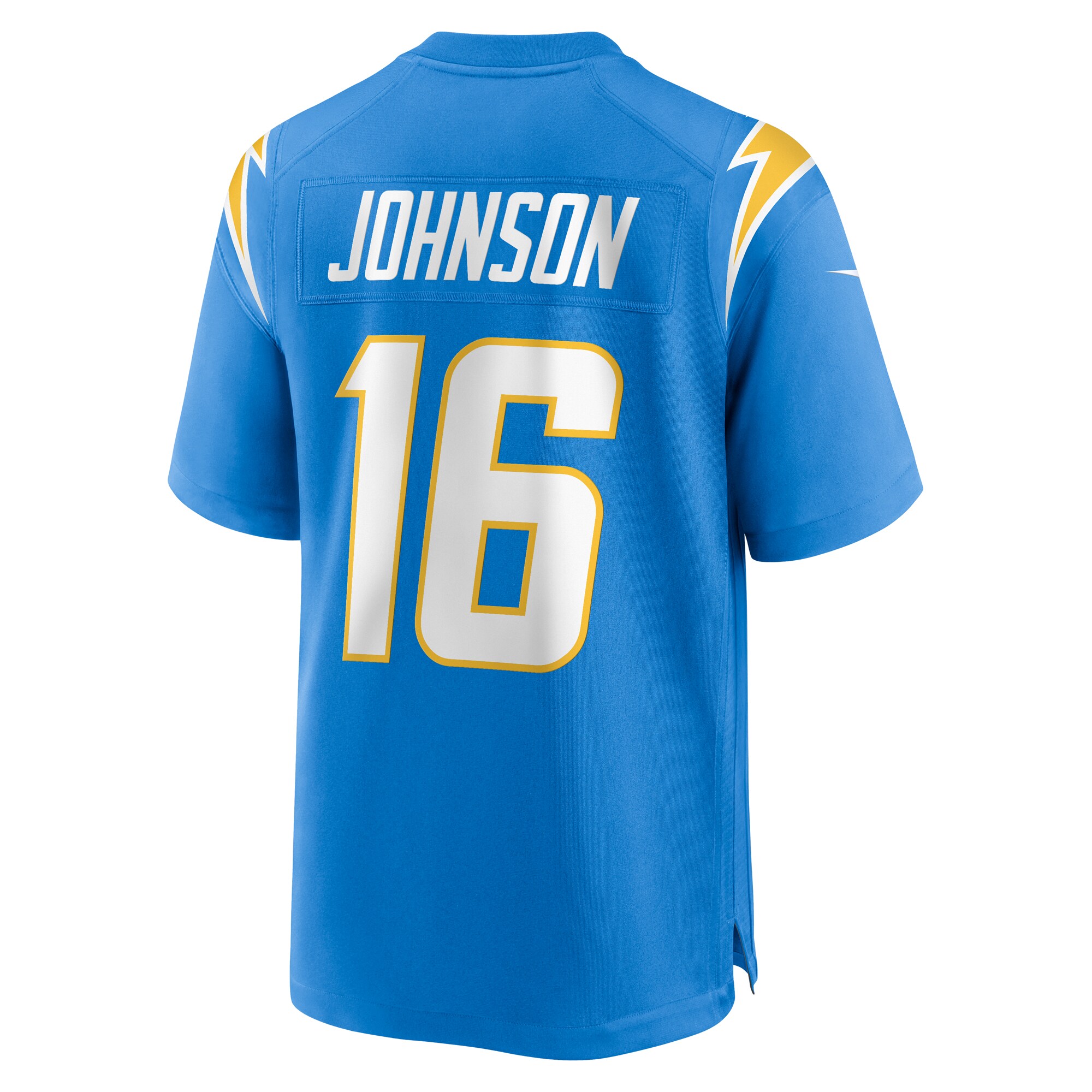 Tyler Johnson Los Angeles Chargers Nike Team Game Jersey - Powder Blue - vstockx