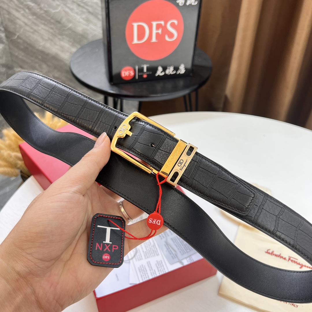 Streetwear Belt Ferragamo 319707 size:3.5cm - vstockx