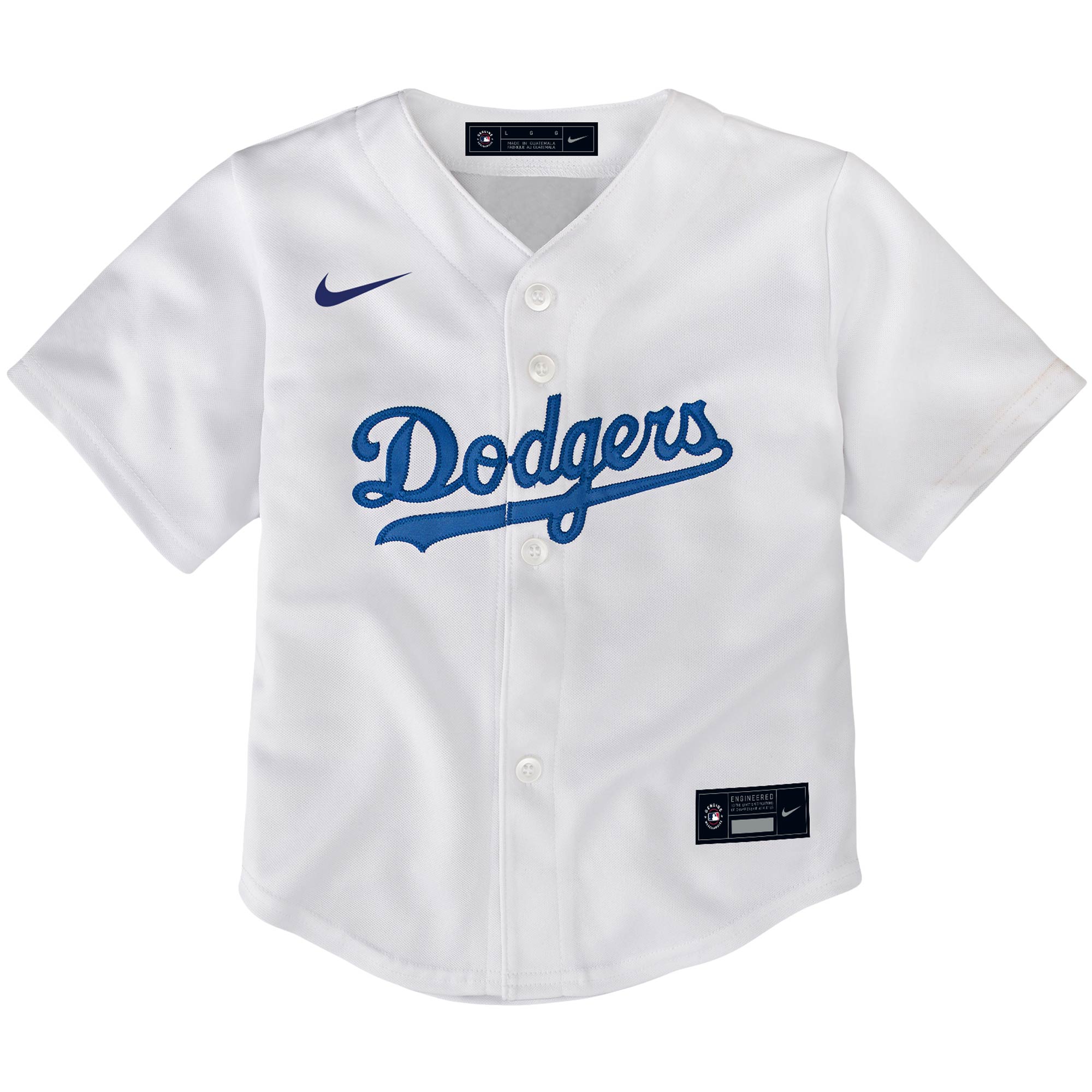 Clayton Kershaw Los Angeles Dodgers Nike Toddler Home Replica Player Jersey - White - vstockx