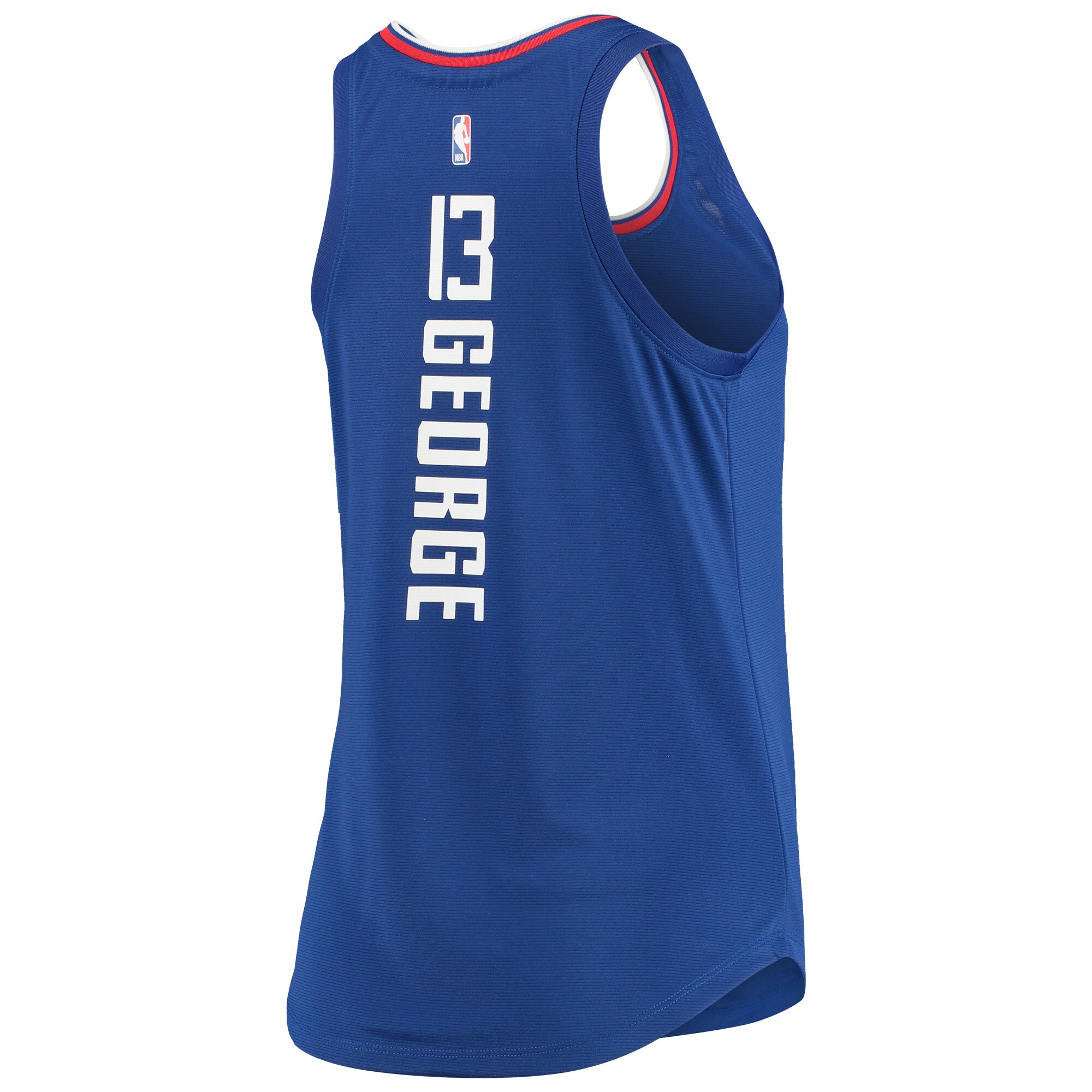 Paul George LA Clippers Fanatics Branded Women's Fast Break Player Movement Jersey Tank Top - Royal - vstockx