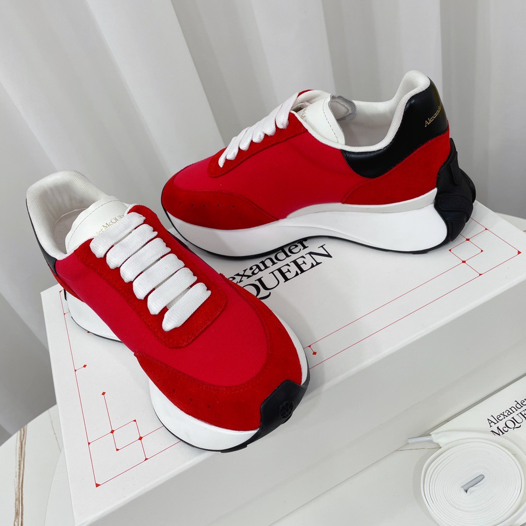 Alexande McQueen Breathable Mesh Sand Inside 4.5cm Size 35-40 - vstockx