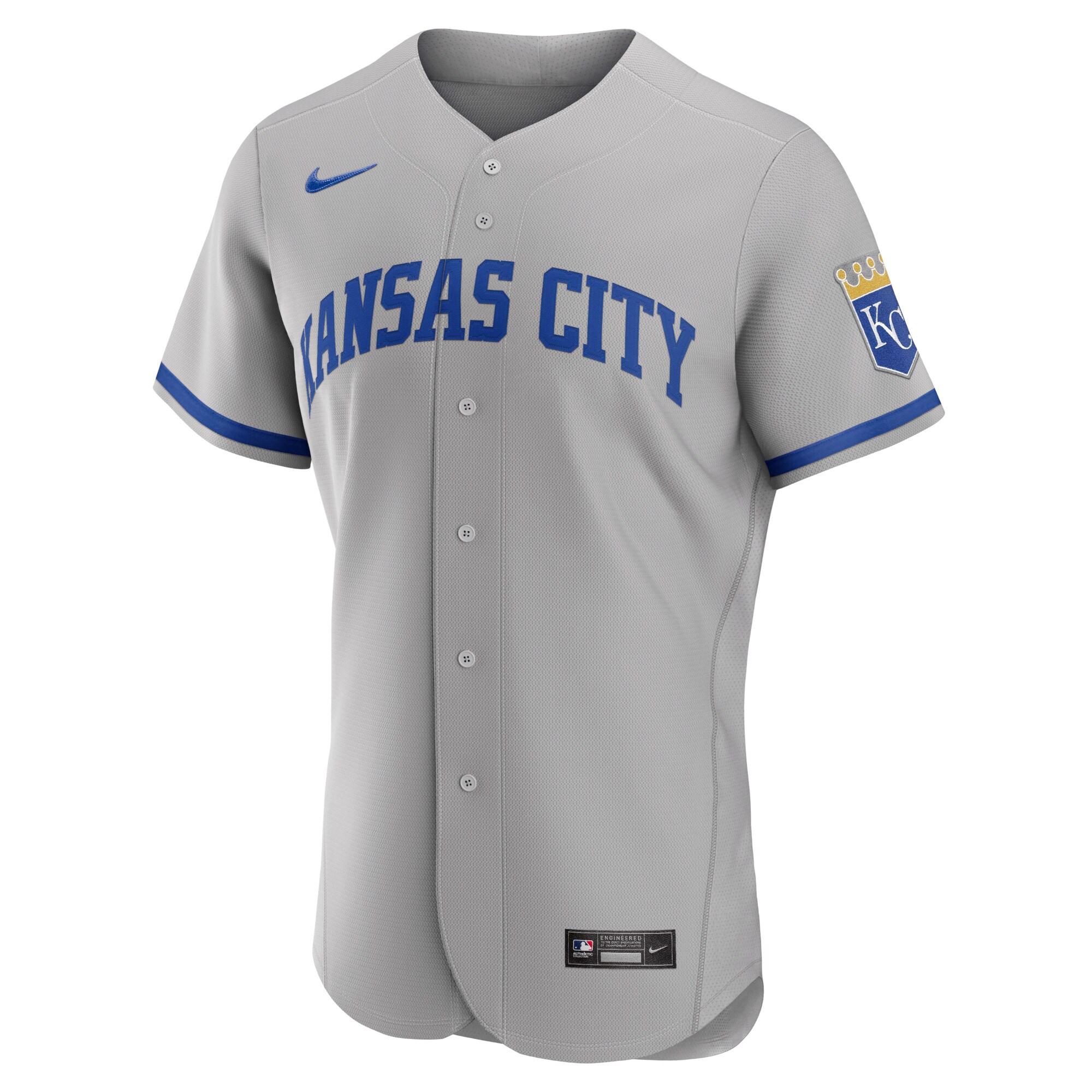Kansas City Royals Nike 2022 Road Authentic Jersey - Gray - vstockx