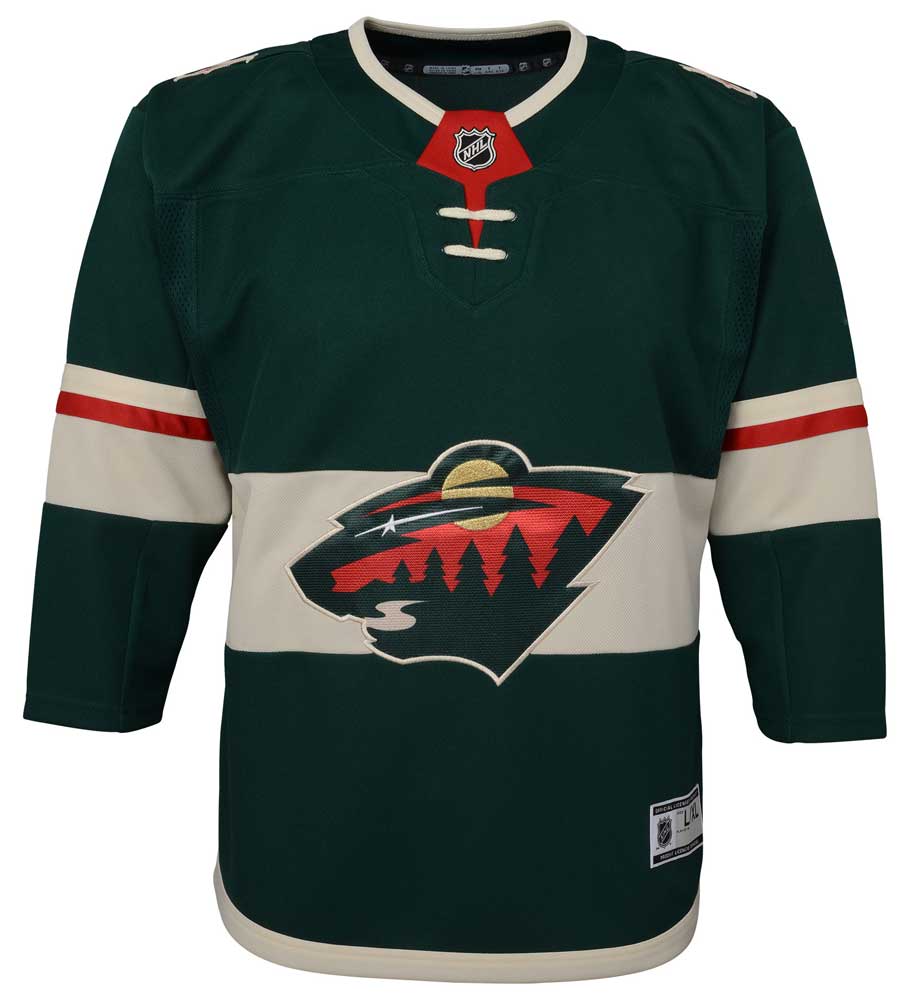 Minnesota Wild NHL Premier Youth Replica Home NHL Hockey Jersey - vstockx
