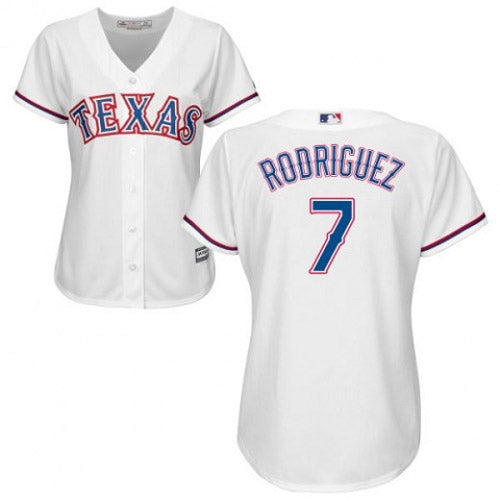 Women's Texas Rangers Ivan Rodriguez Replica Home Jersey - White - vstockx