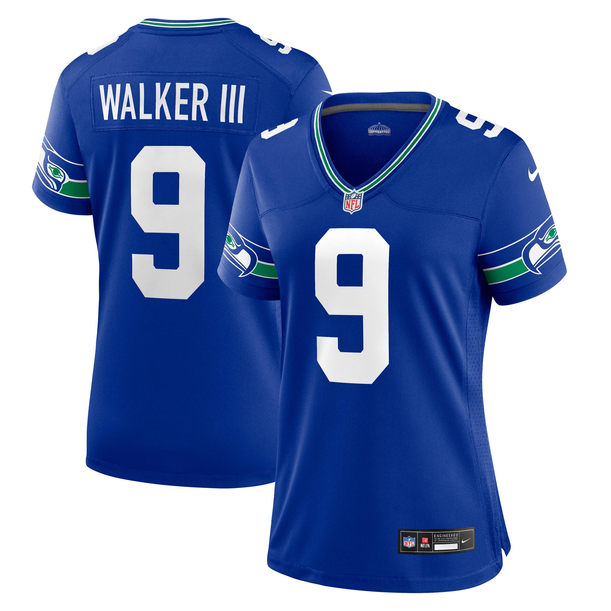 Kenneth Walker III Seattle Seahawks Nike Women's Player Jersey - Royal - vstockx