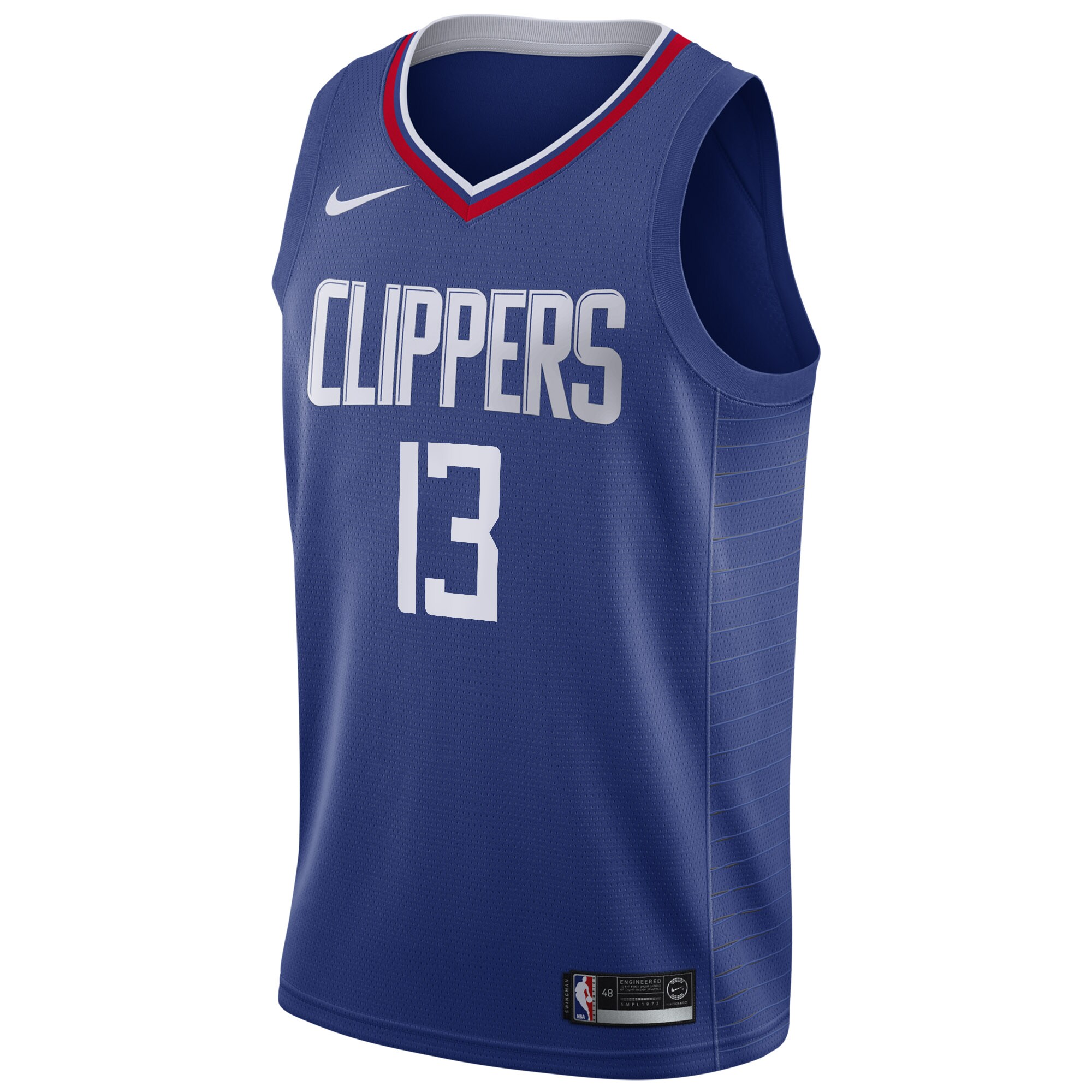Paul George LA Clippers Nike 2019/20 Swingman Jersey Blue - Icon Edition - vstockx