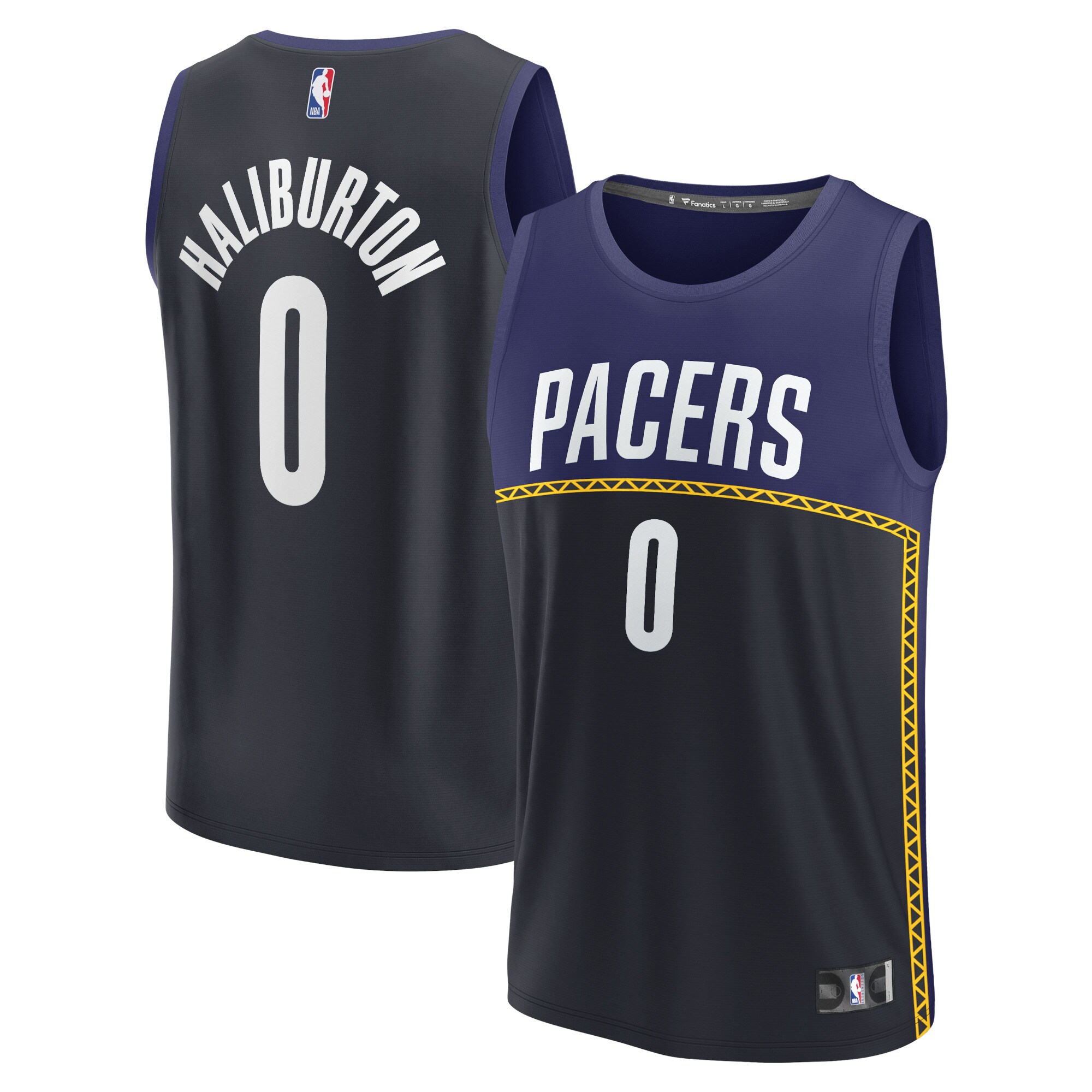 Tyrese Haliburton Indiana Pacers Fanatics Branded 2022/23 Fastbreak Jersey - City Edition - Blue - vstockx