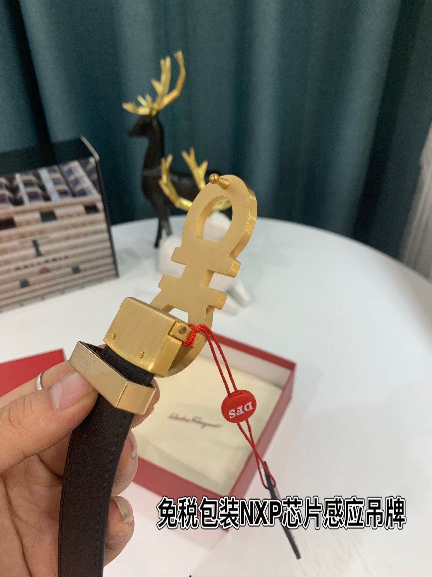 Streetwear Belt Ferragamo 319170 size:3.5cm - vstockx